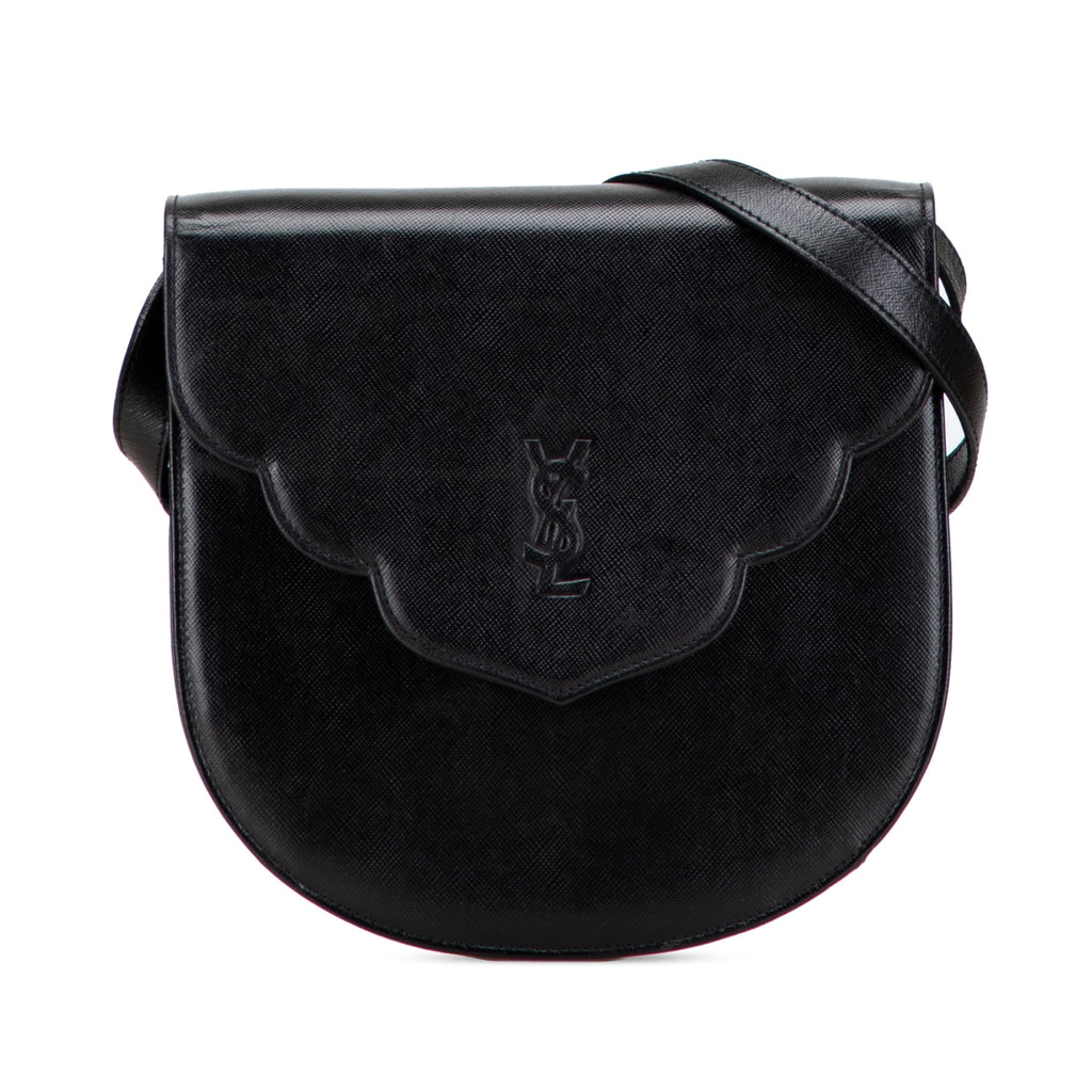 Fringe Love Heart Chain Bag Leather Small