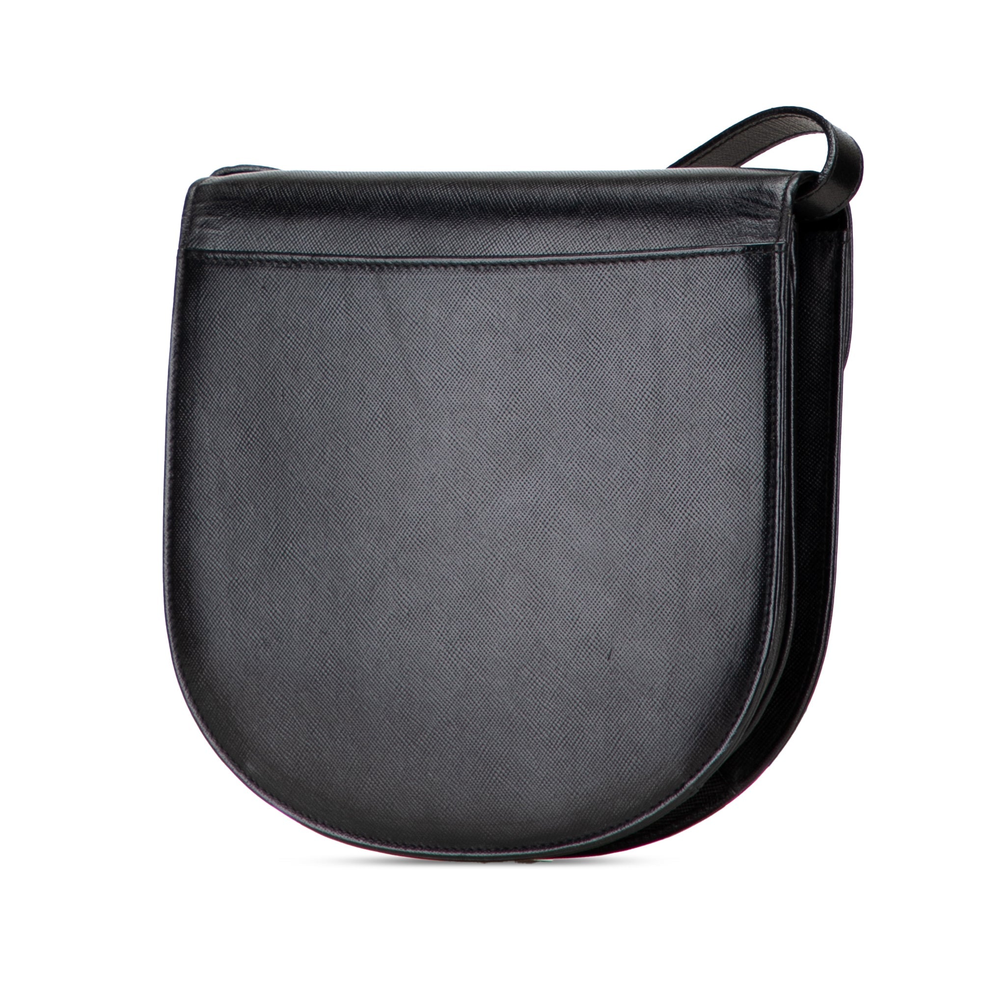 Fringe Love Heart Chain Bag Leather Small