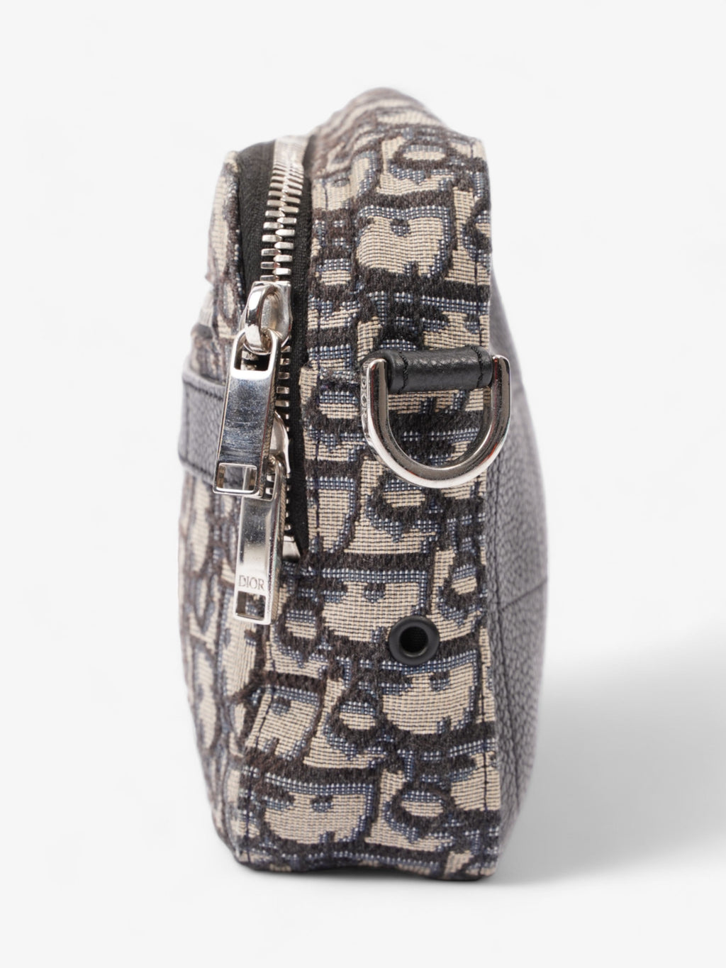 Christian Dior Safari Beige And Black Dior Oblique Canvas