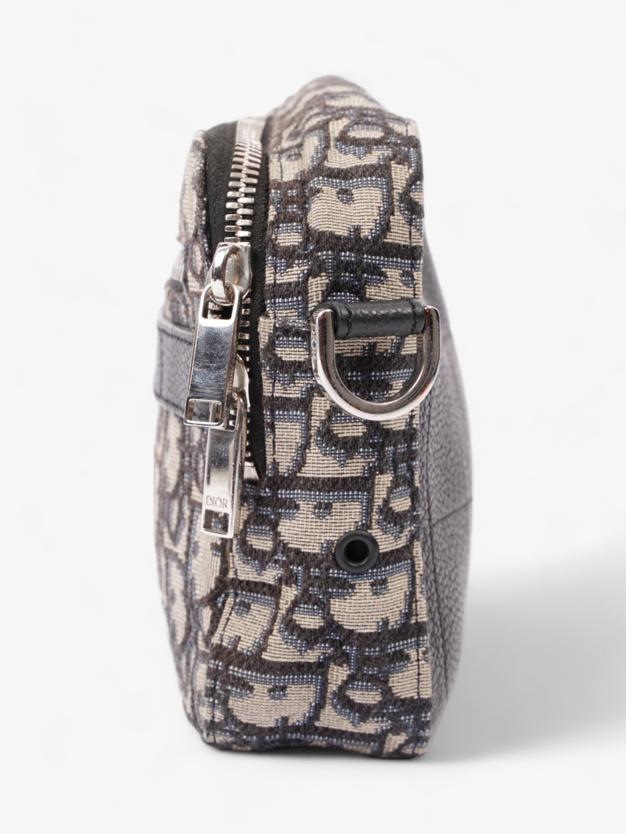 Christian Dior Safari Beige And Black Dior Oblique Canvas