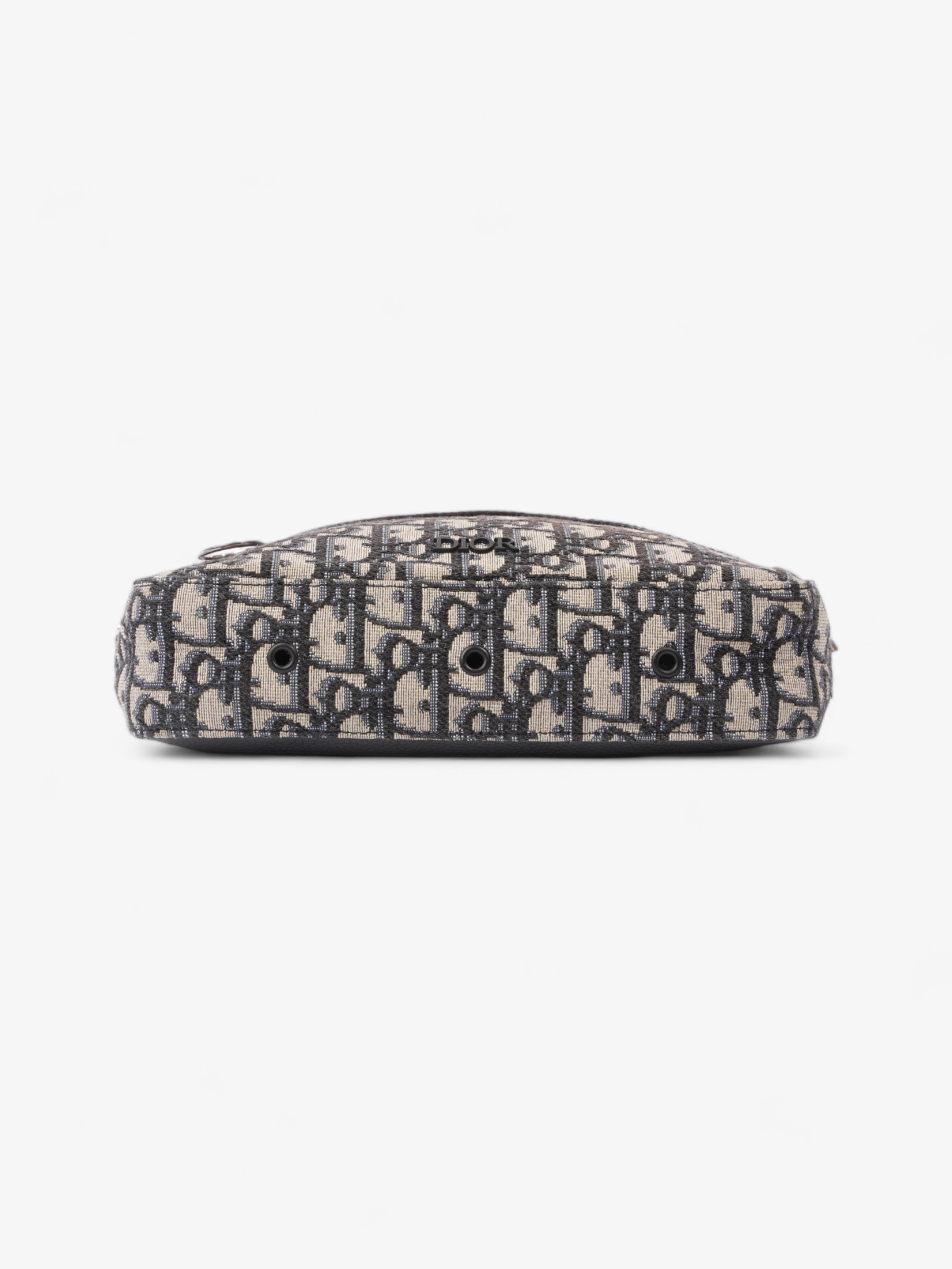 Christian Dior Safari Beige And Black Dior Oblique Canvas