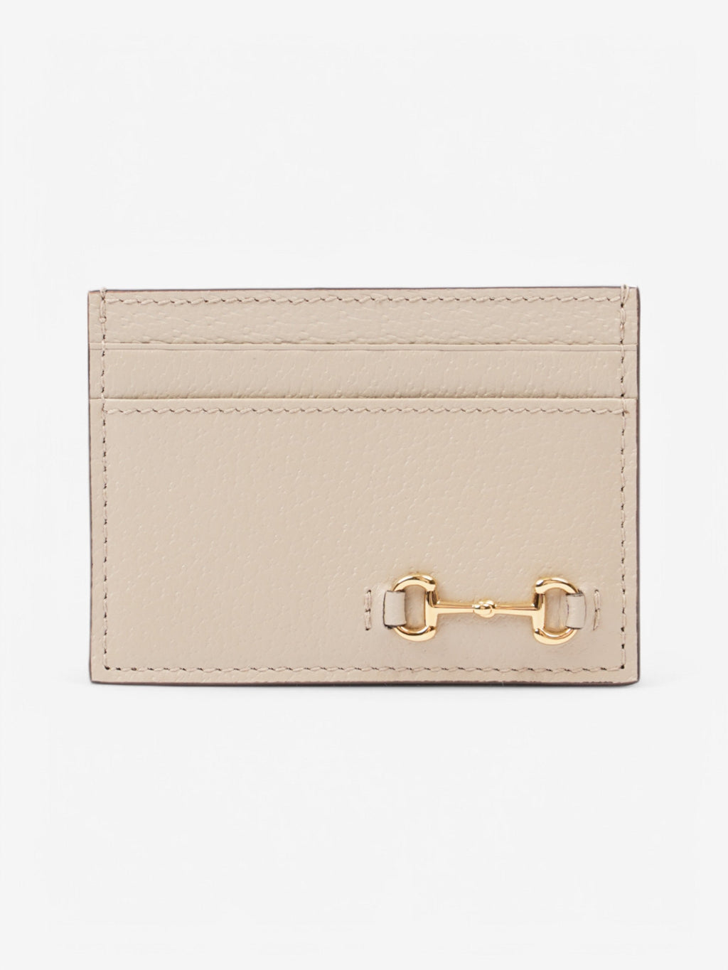 Gucci Horsebit 1955  Holder Beige / Gold Calfskin Leather