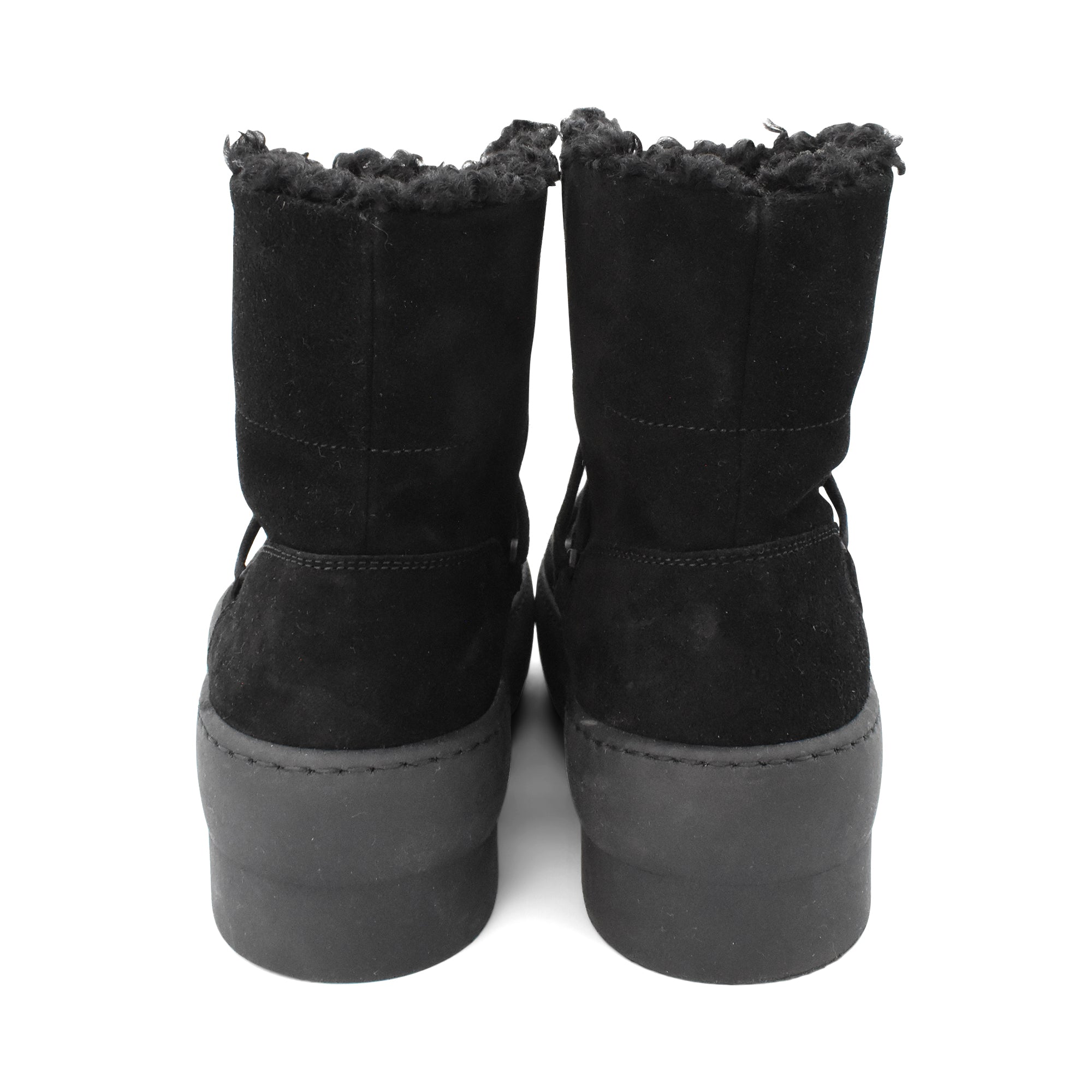 Gia Borghini 'Gia 24' Shearling Boots - Women's 37