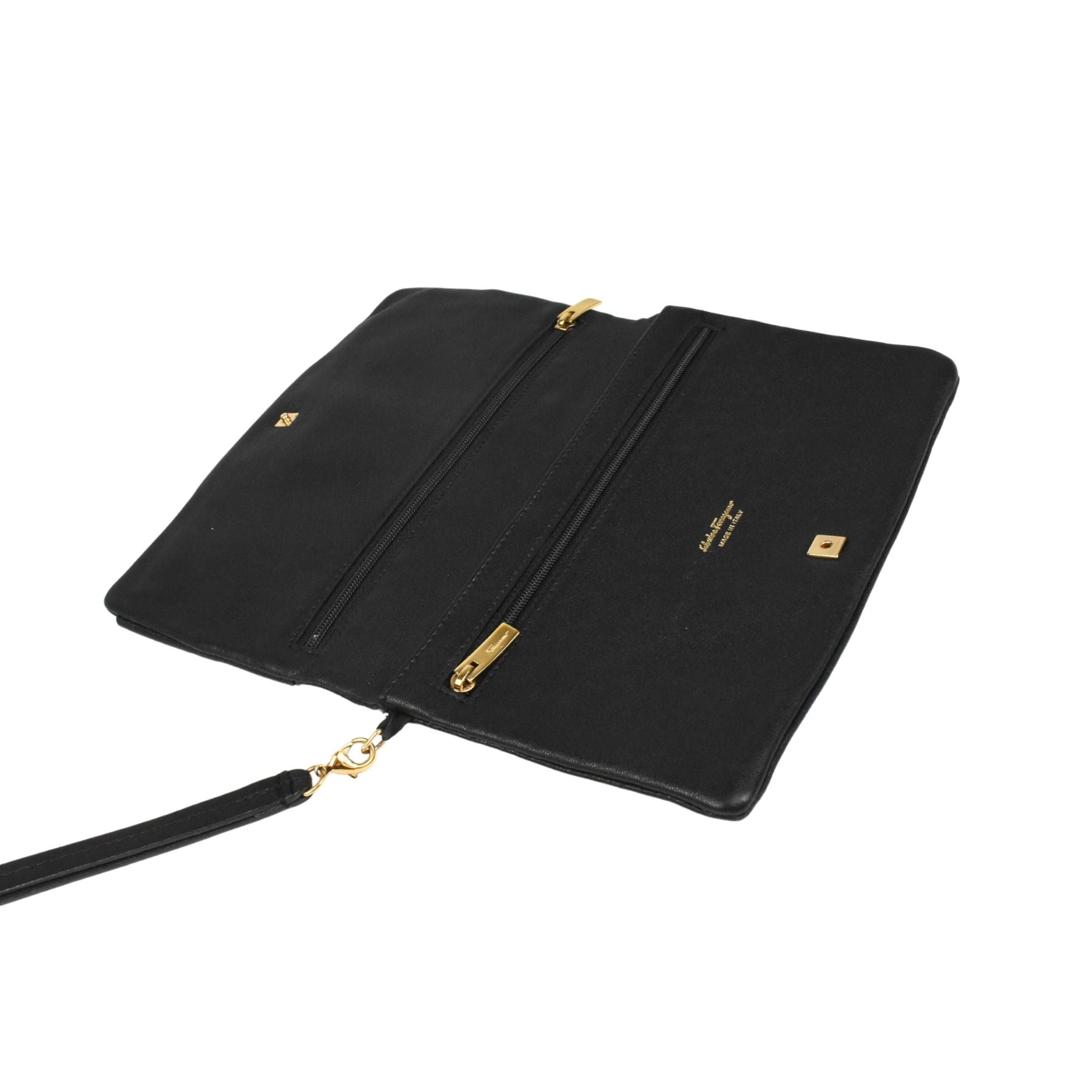 Salvatore Ferragamo Foldover Clutch