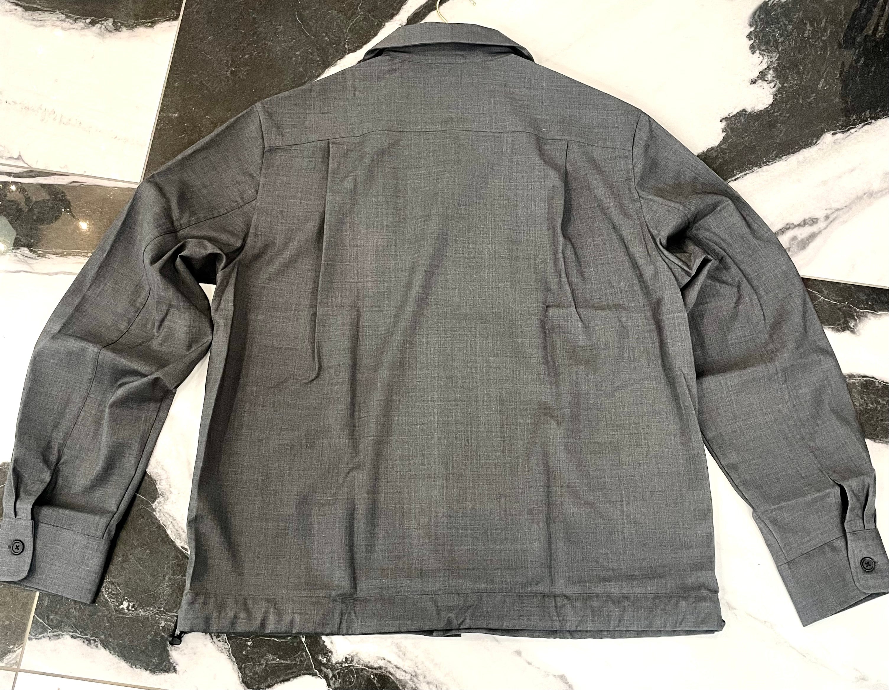 GIVENCHY MEN'S BUTTON DOWN LIGHT JACKET