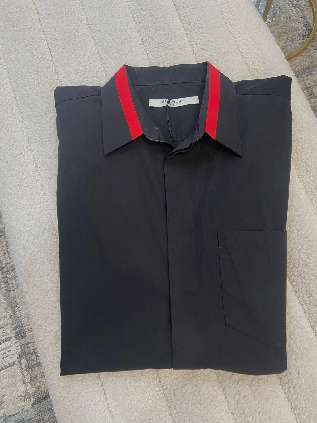 GIVENCHY COTTON POPLIN BUTTON DOWN SHIRT