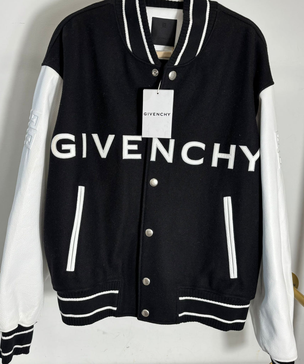 GIVENCHY LOGO VARSITY JACKET