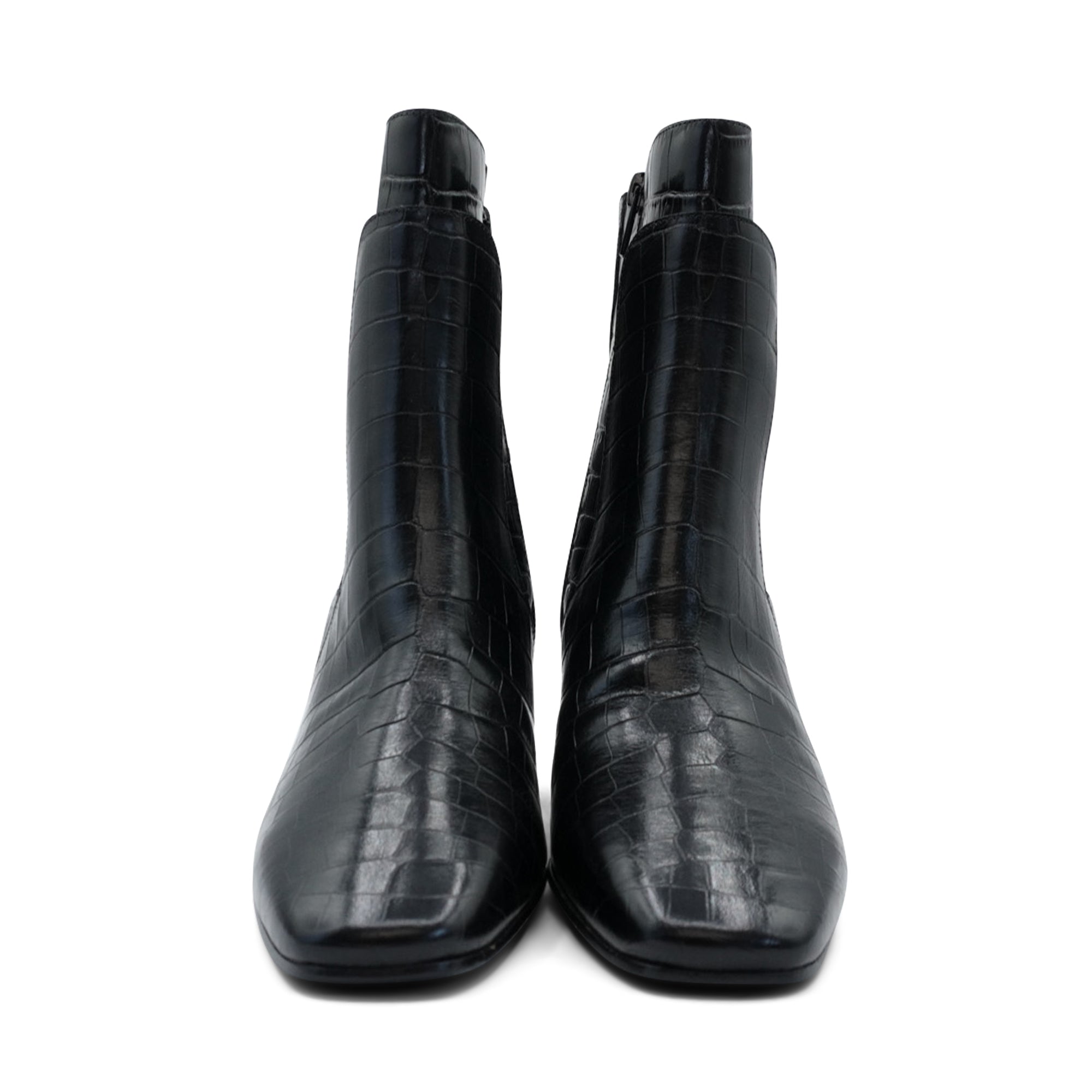 Givenchy Croc Embossed Boots - Women's 35.5