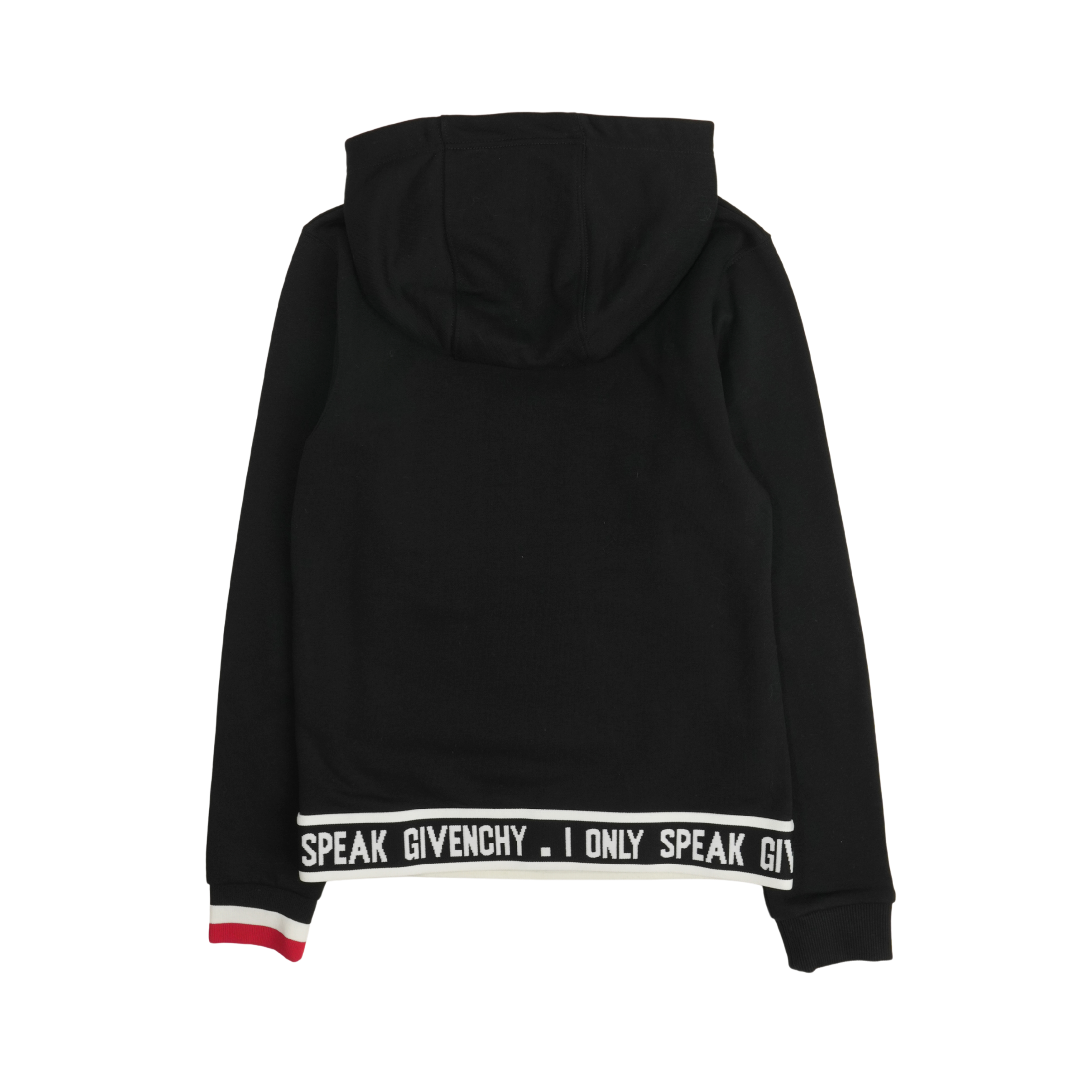 Givenchy Black Logo Band Hoodie - Kid's 12