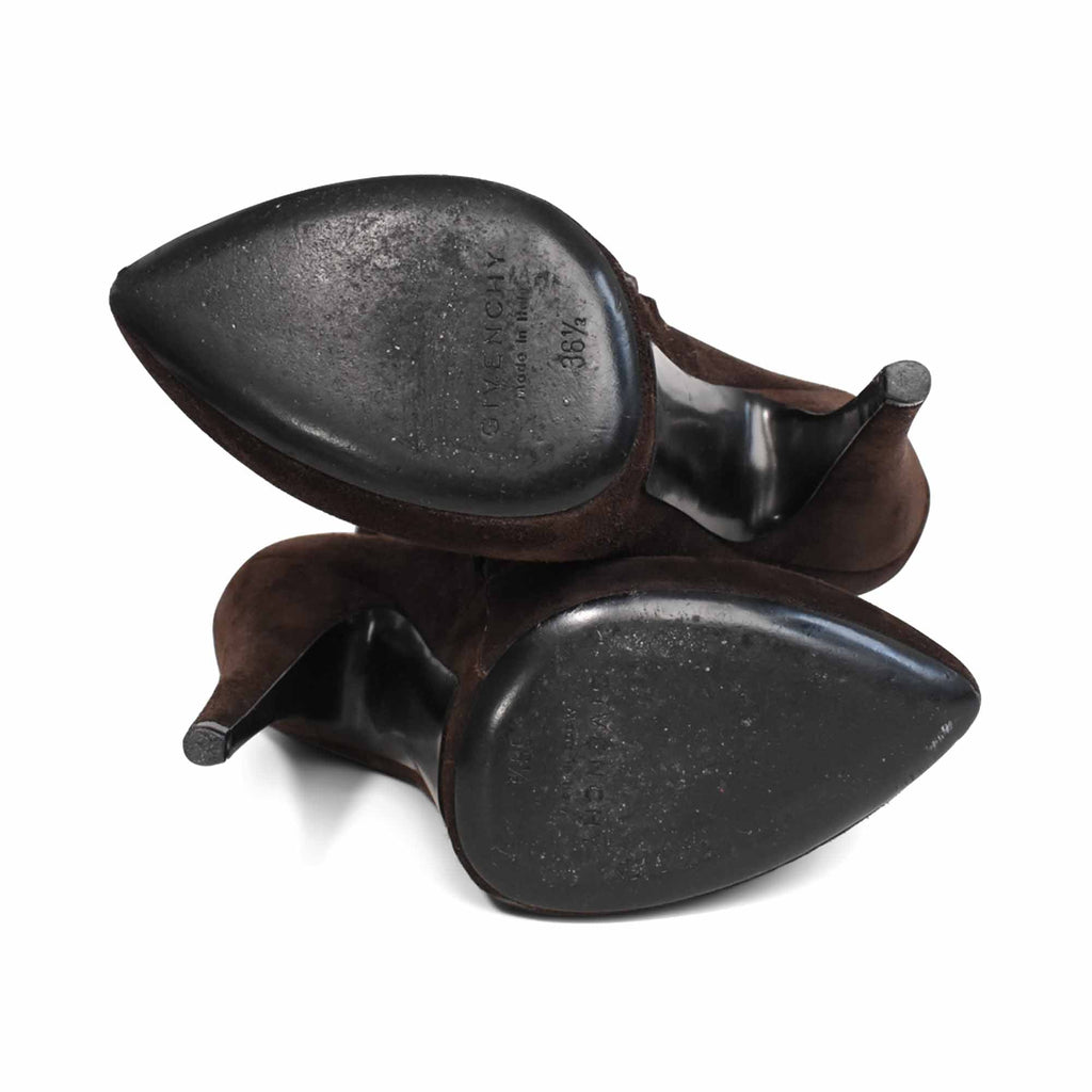 Givenchy Suede Boots - Women's 36.5