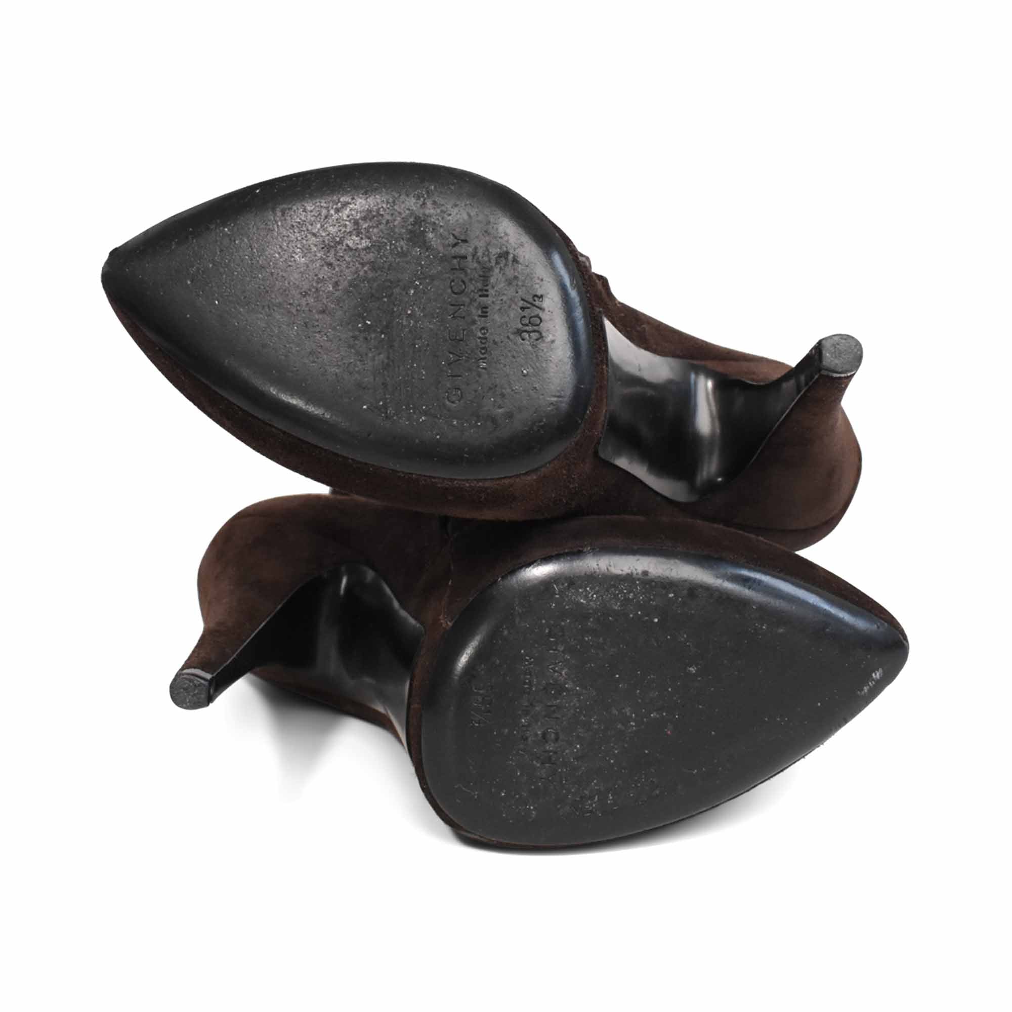 Givenchy Suede Boots - Women's 36.5