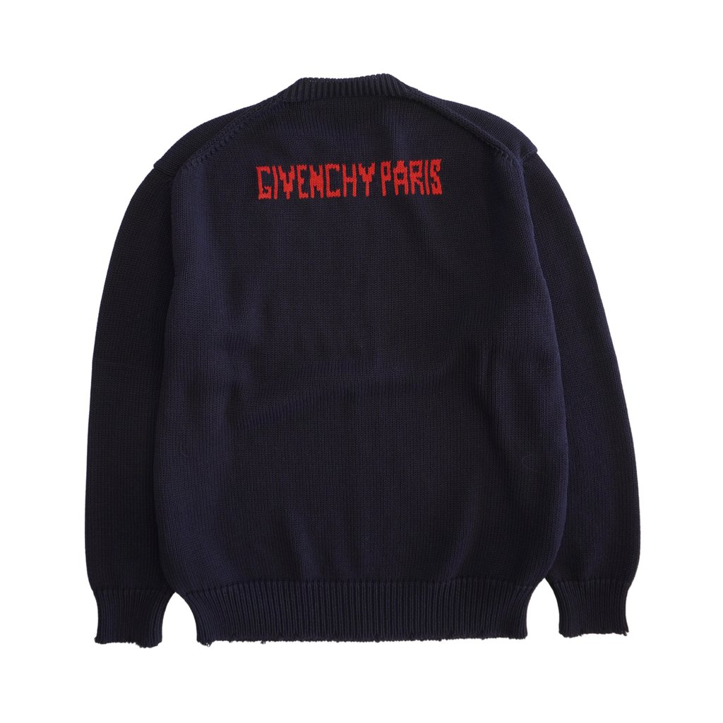 Givenchy '4G Logo' Knit Sweater - Men's XS