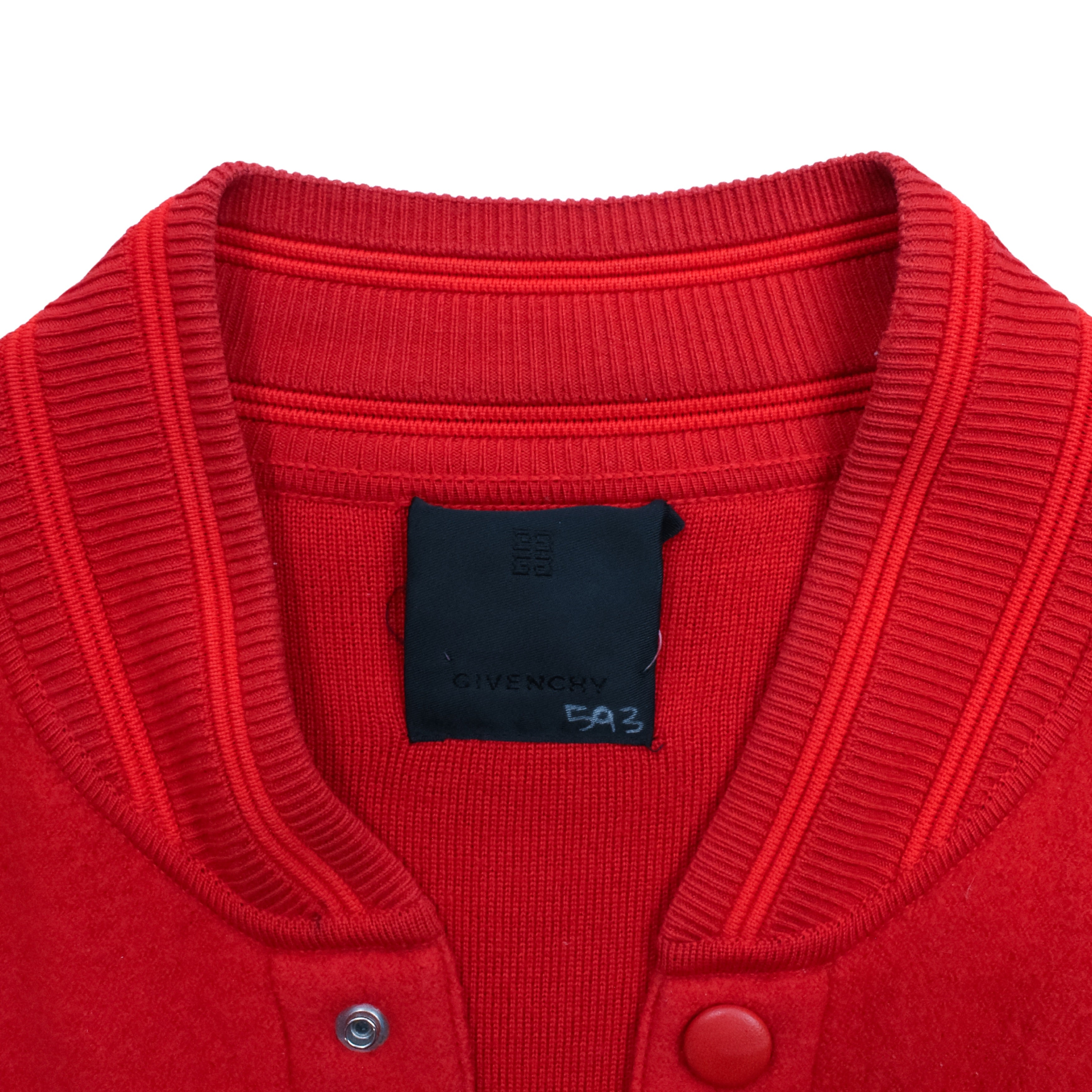 Givenchy Wool Varsity Jacket - Men's XXL