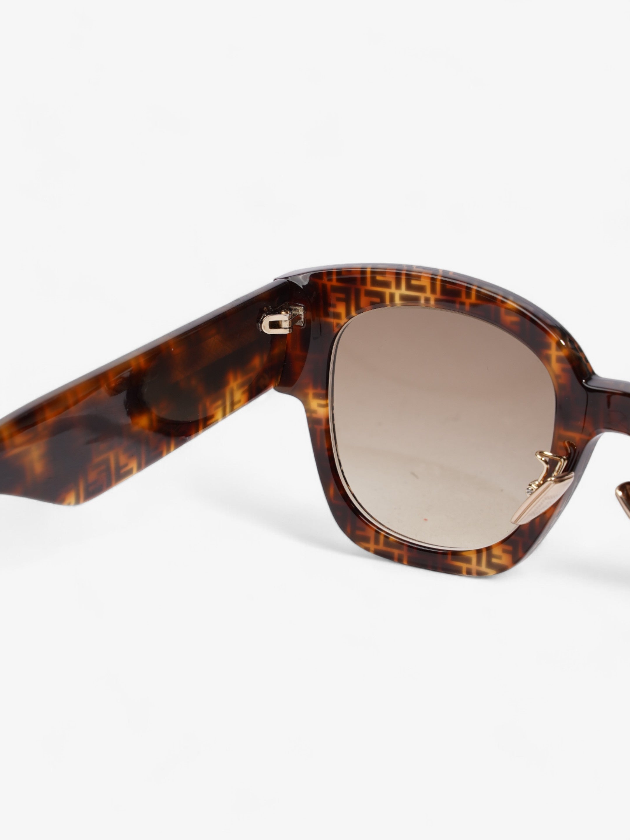 Fendi Roma Square Sunglasses Tortoise  Acetate 150mm