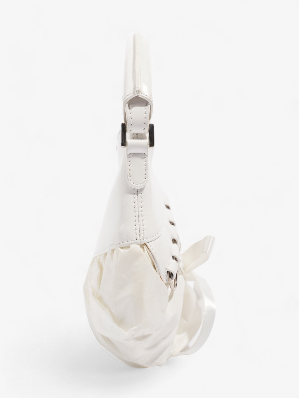 Christian Dior Ballet Corset White Leather