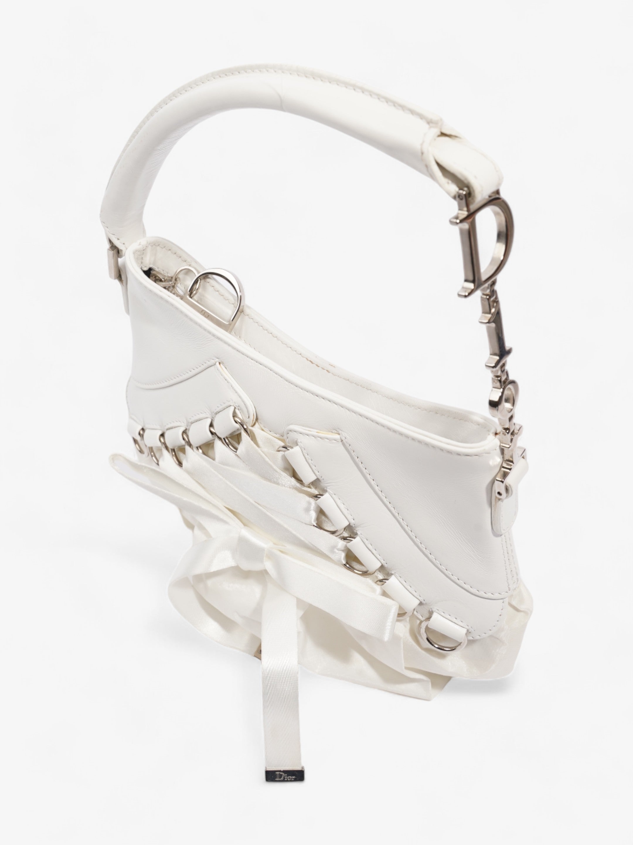 Christian Dior Ballet Corset White Leather