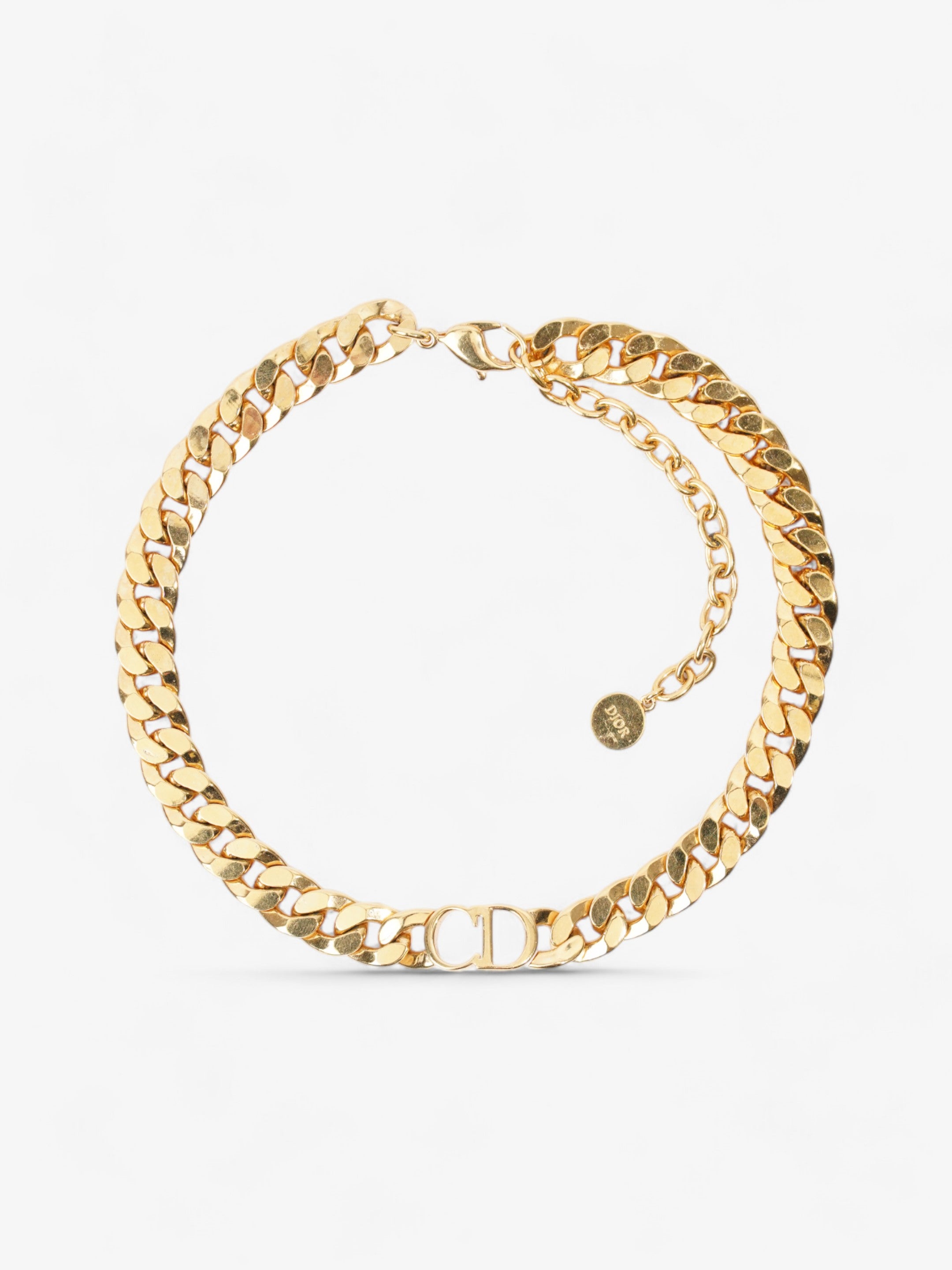 Christian Dior 30 Montaigne Choker Gold Base Metal