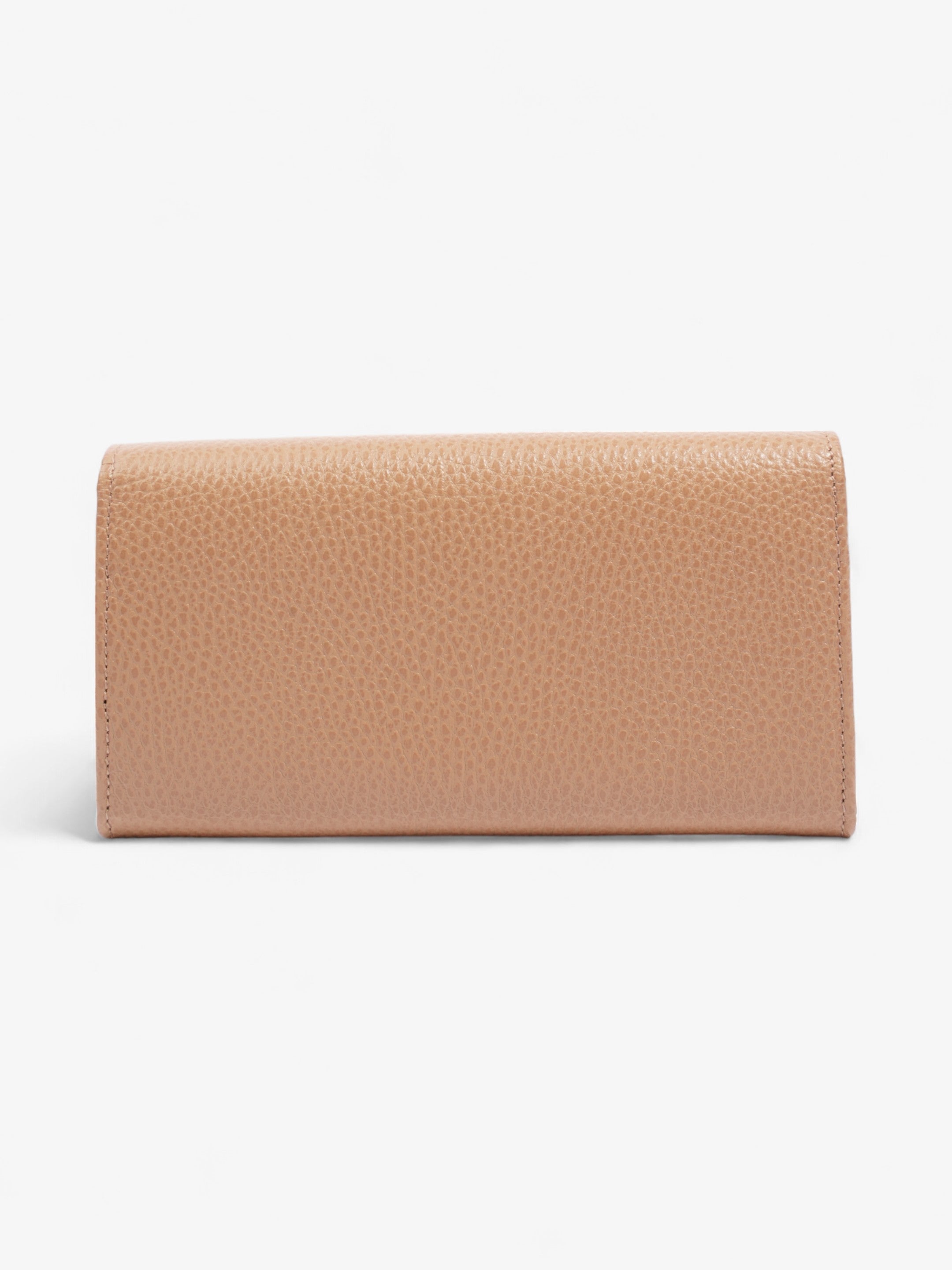 Gucci Interlocking G Continental Wallet Beige Calfskin Leather