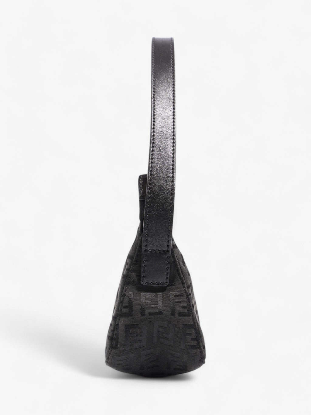 Fendi Shoulder Bag Black Canvas