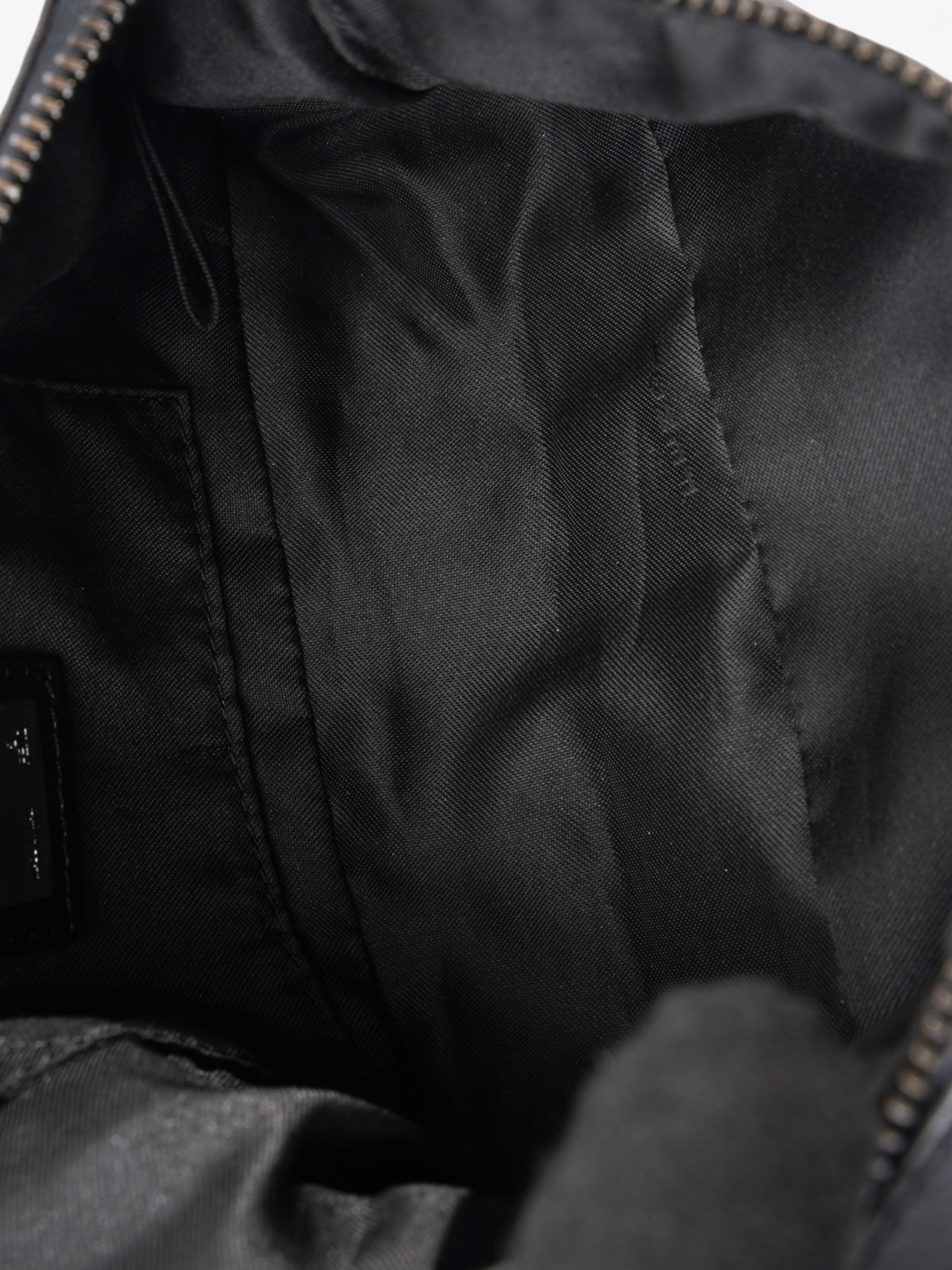 Fendi Shoulder Bag Black Canvas