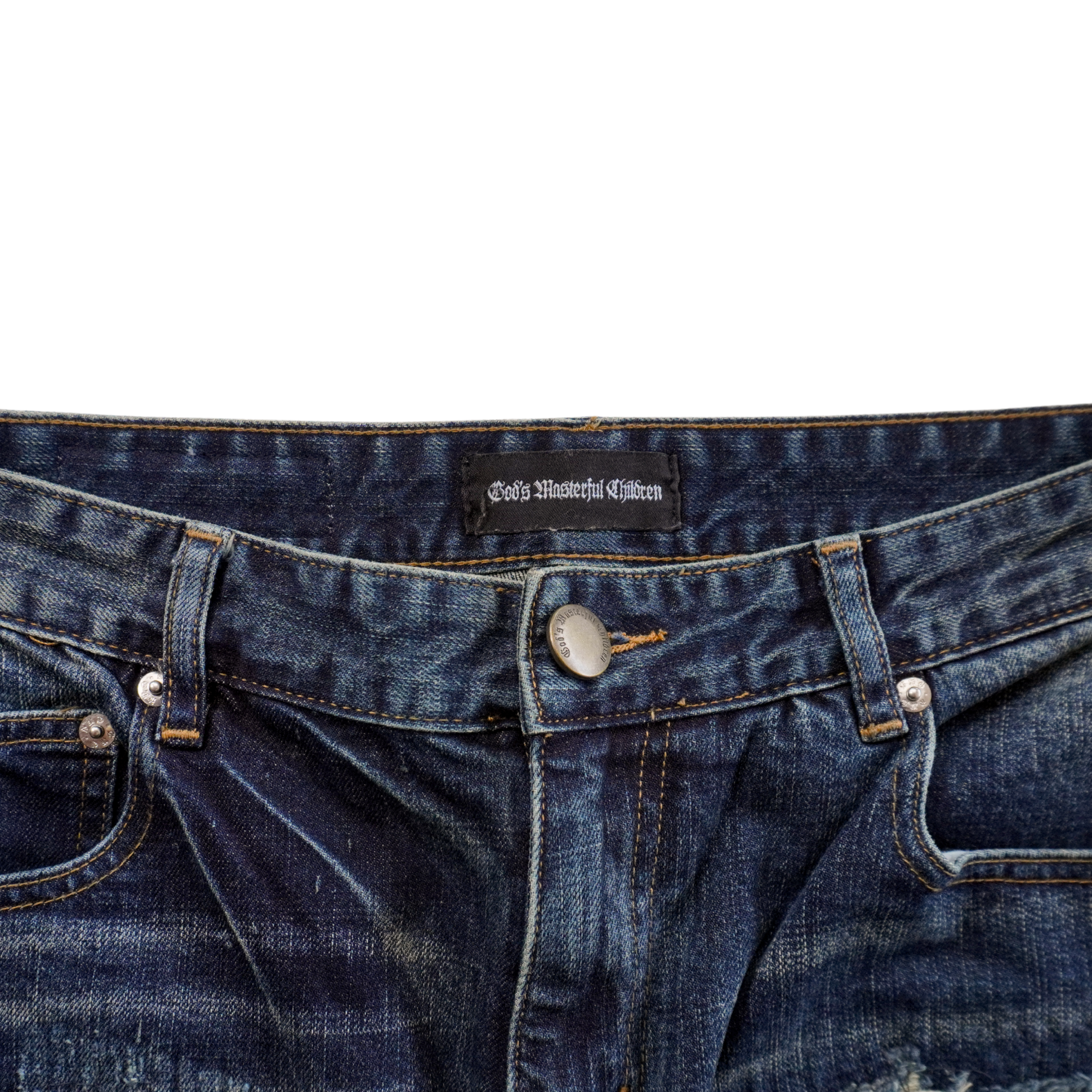 Gods Masterful Children Distressed Jeans - Men's 32