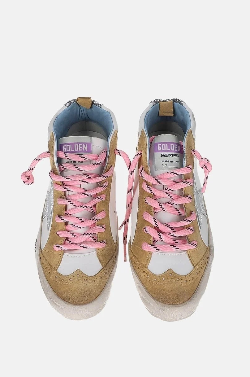 GOLDEN GOOSE MID STAR COLLECTION SNEAKERS