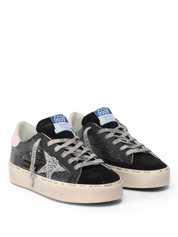 GOLDEN GOOSE HI-STAR LOW-TOP SNEAKERS
