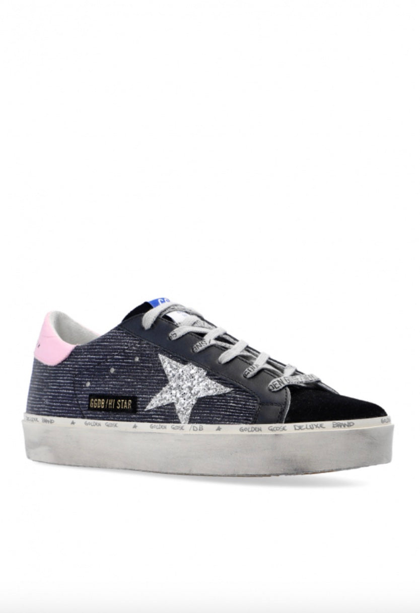 GOLDEN GOOSE HI-STAR LOW-TOP SNEAKERS