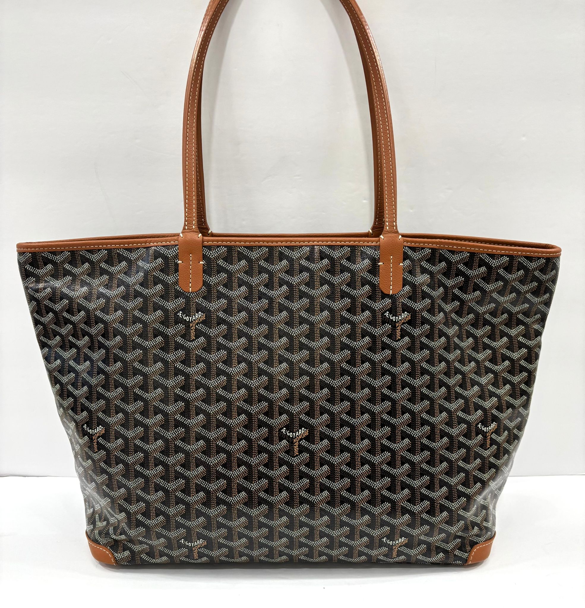 GOYARD GOYARDINE ARTOIS MM TOTE BAG