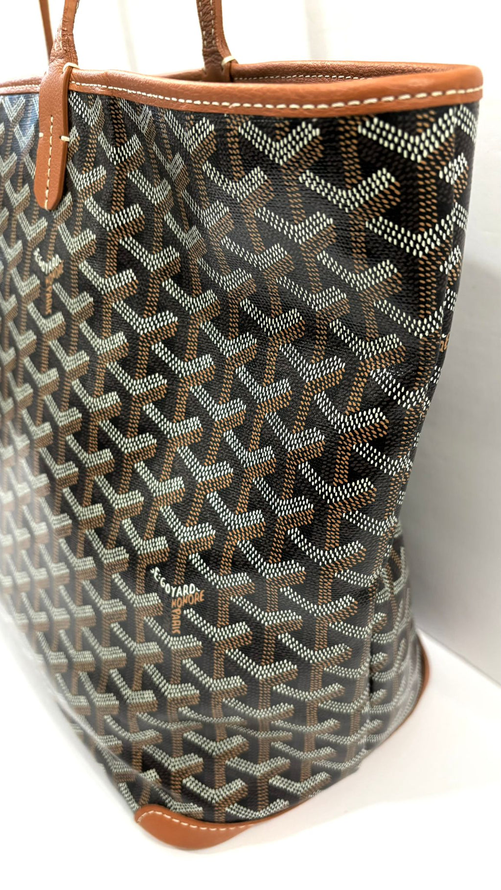 GOYARD GOYARDINE ARTOIS MM TOTE BAG