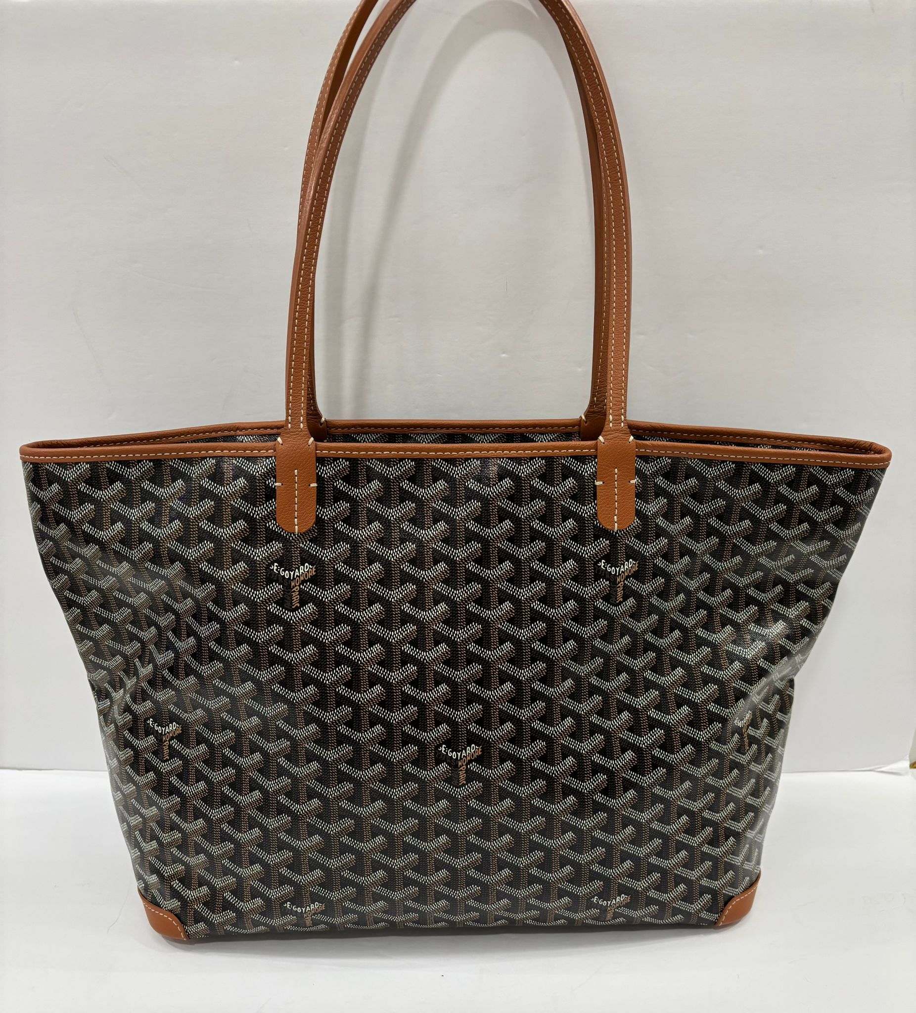 GOYARD GOYARDINE ARTOIS MM TOTE BAG
