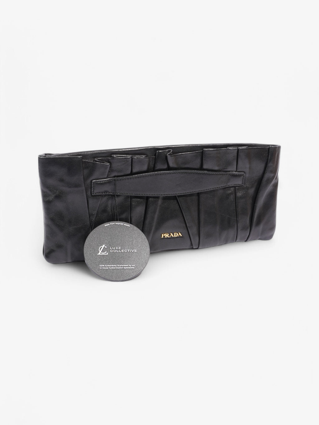 Prada Clutch Black Leather