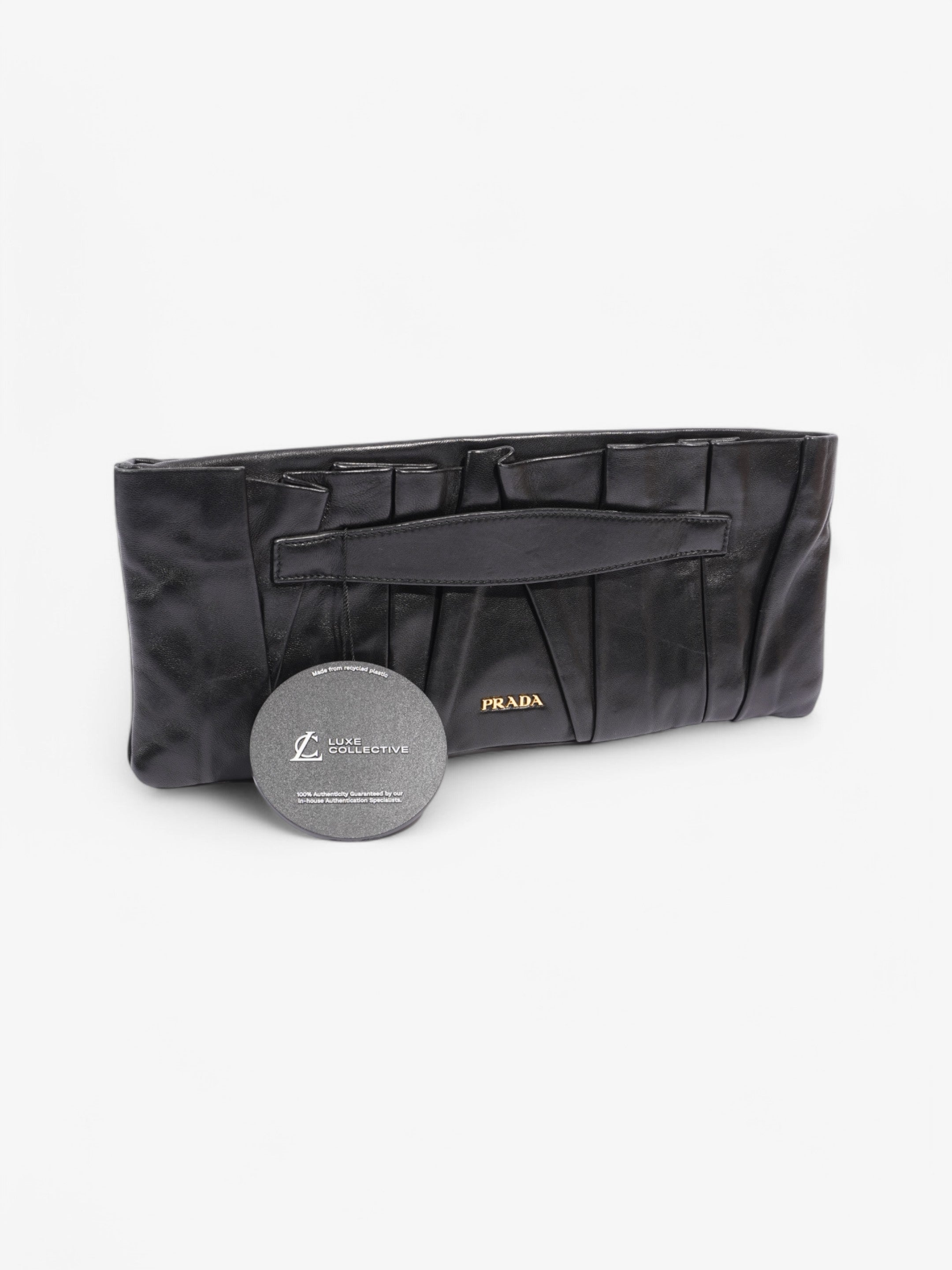 Prada Clutch Black Leather