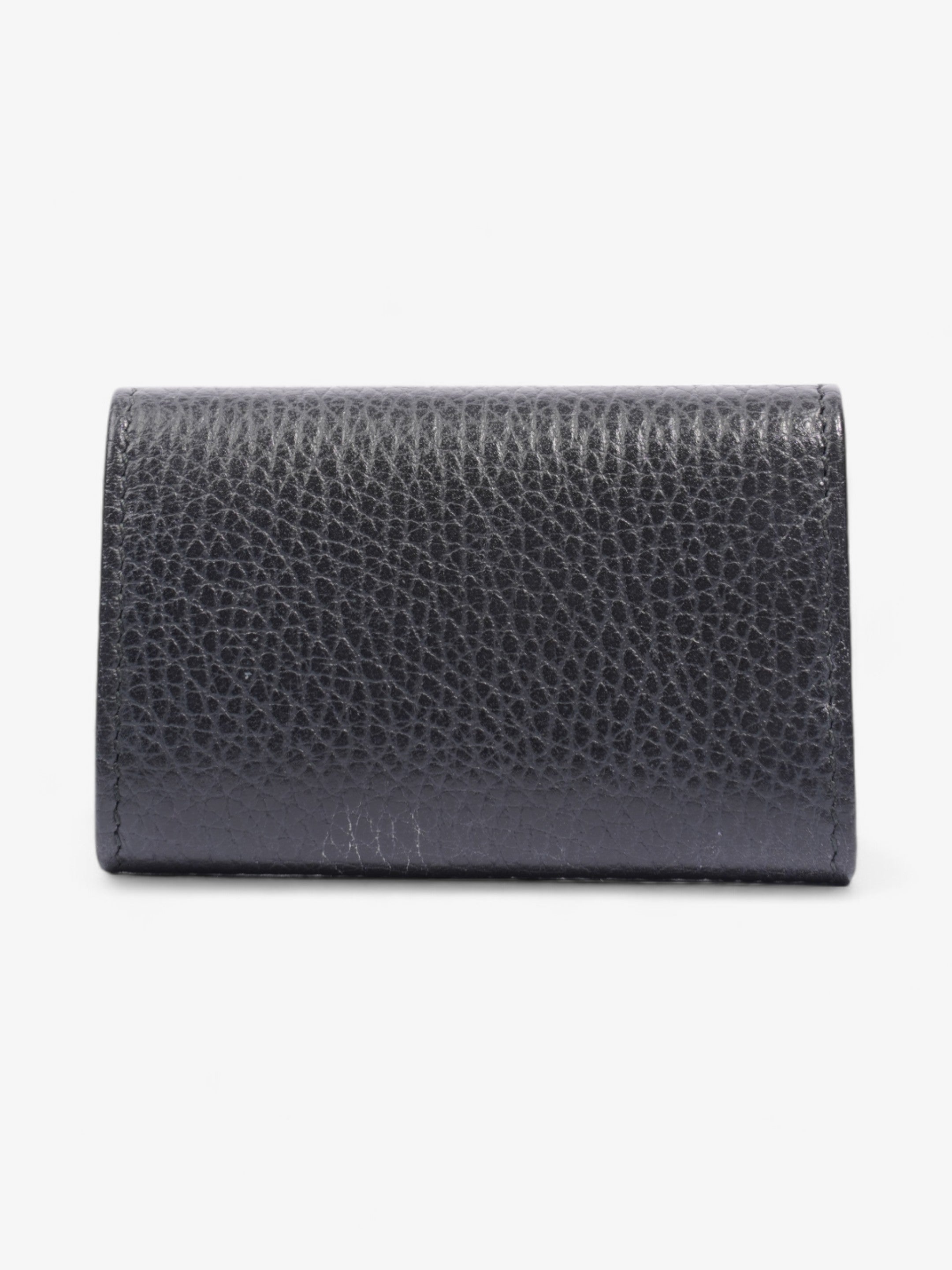 Gucci GG Marmont Key Case Black / Gold Leather