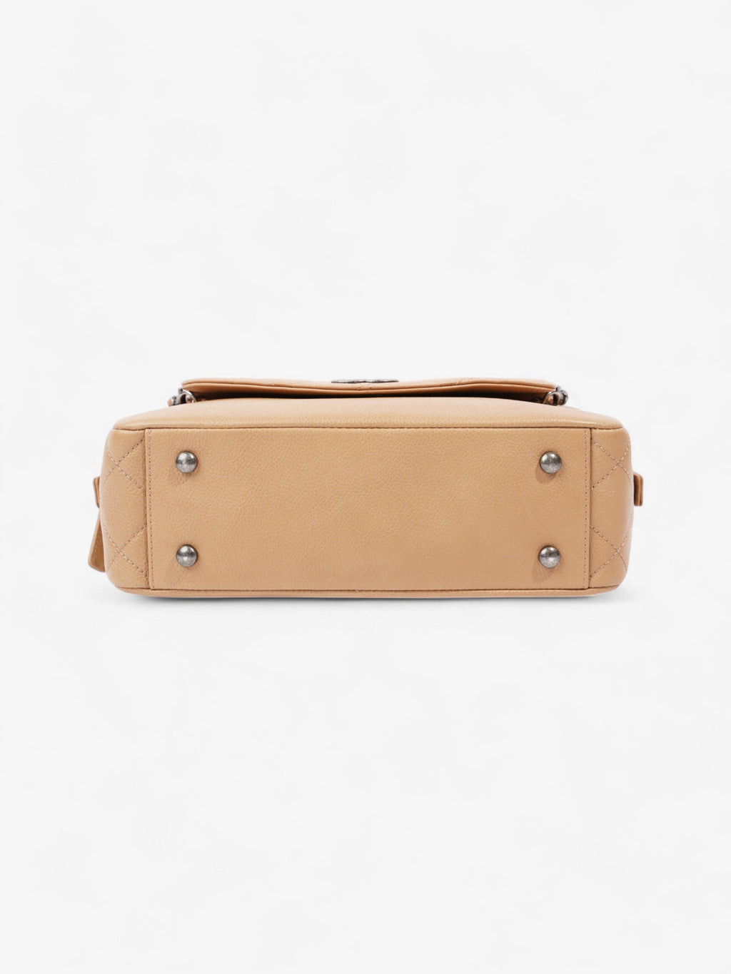 Chanel Coco Break Camera Bag Beige Caviar Leather
