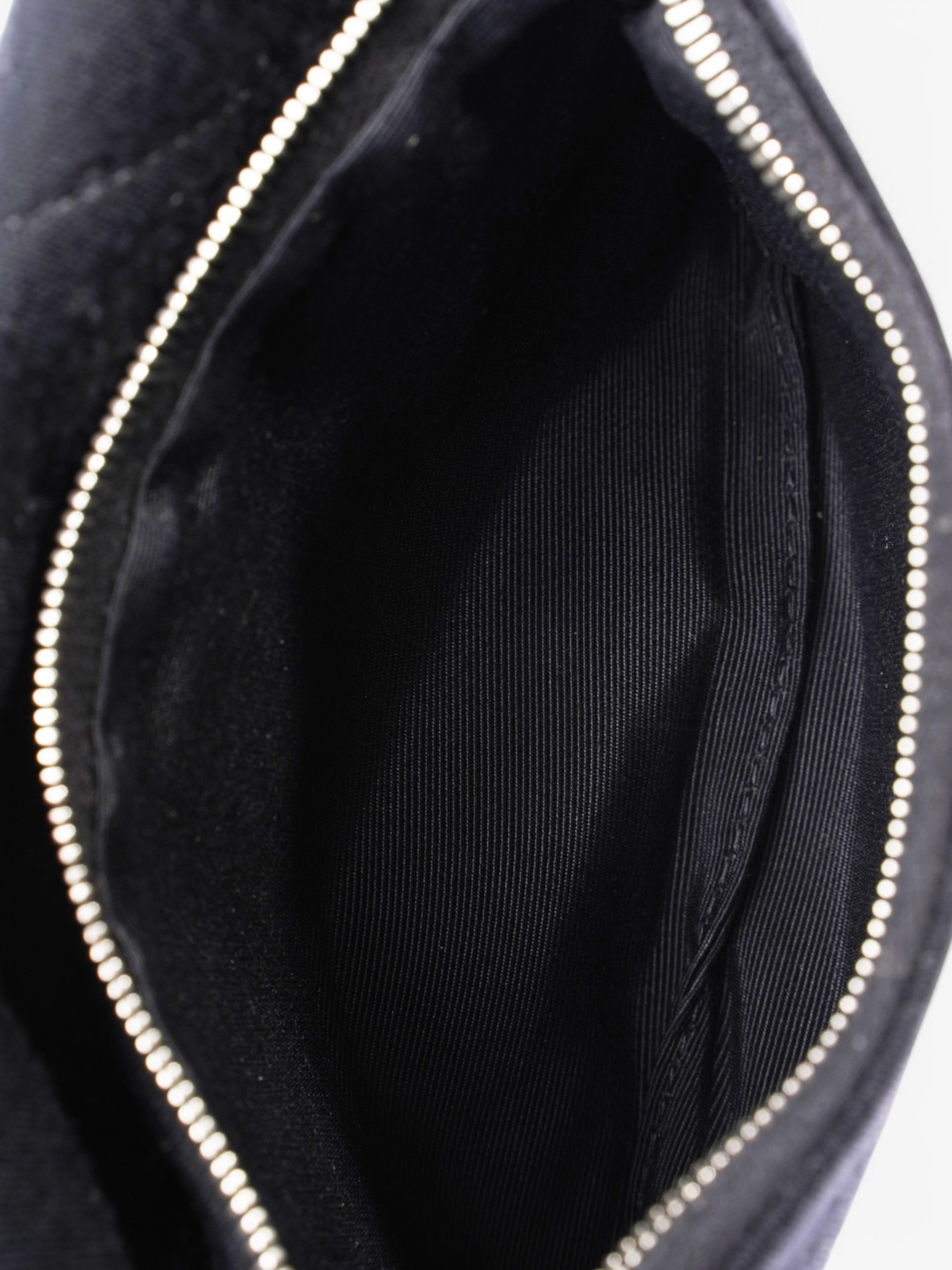 Chanel CC Flap Bag Black Cotton Mini