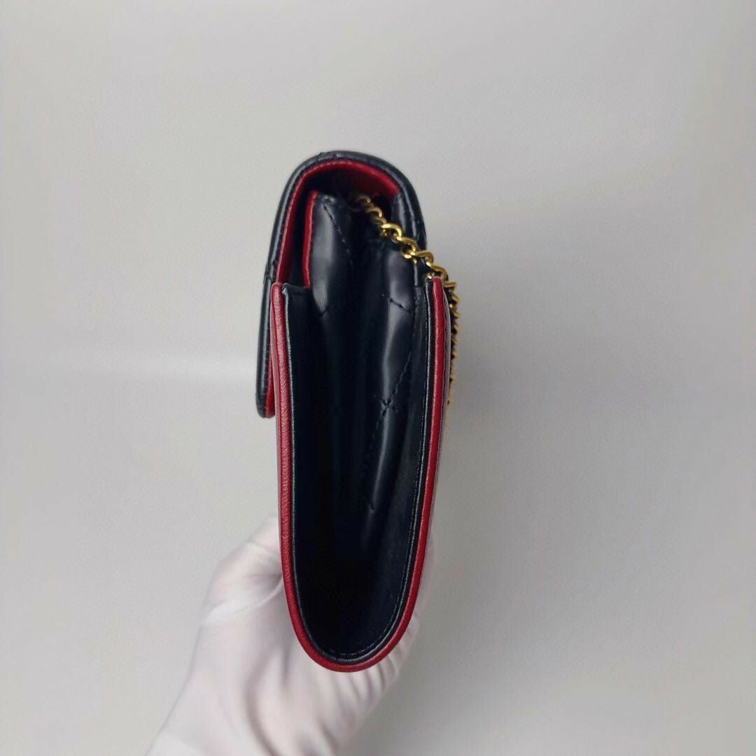 Chanel 2014 Vintage Brasserie Gabrielle Menu Clutch