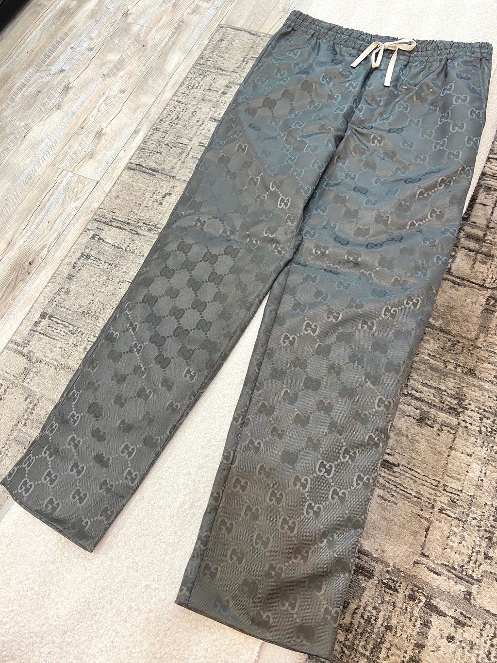 GUCCI OFF THE GRID MONOGRAM LOGO TRACK PANTS
