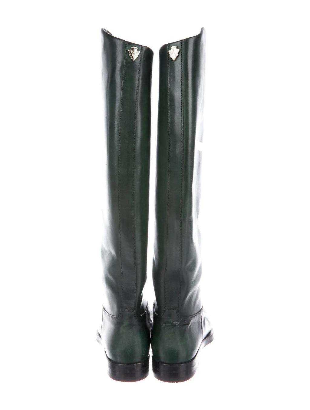 GUCCI BETIS GLAMOUR WEB RIDING BOOTS