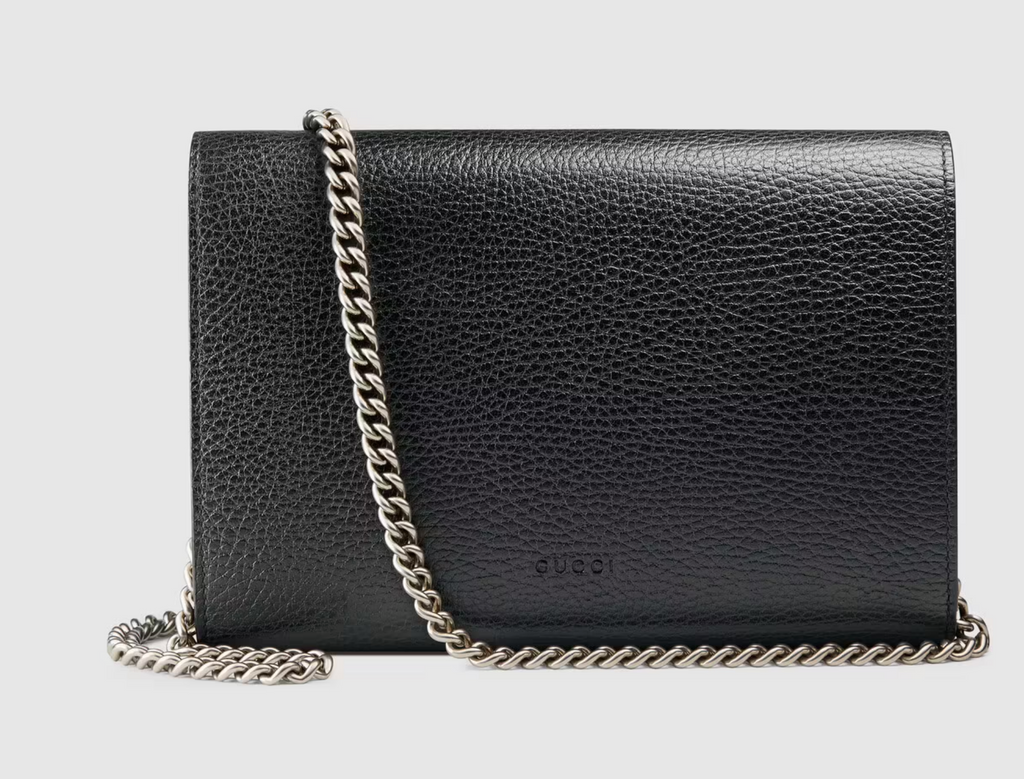 GUCCI DIONYSUS LEATHER MINI CHAIN BAG