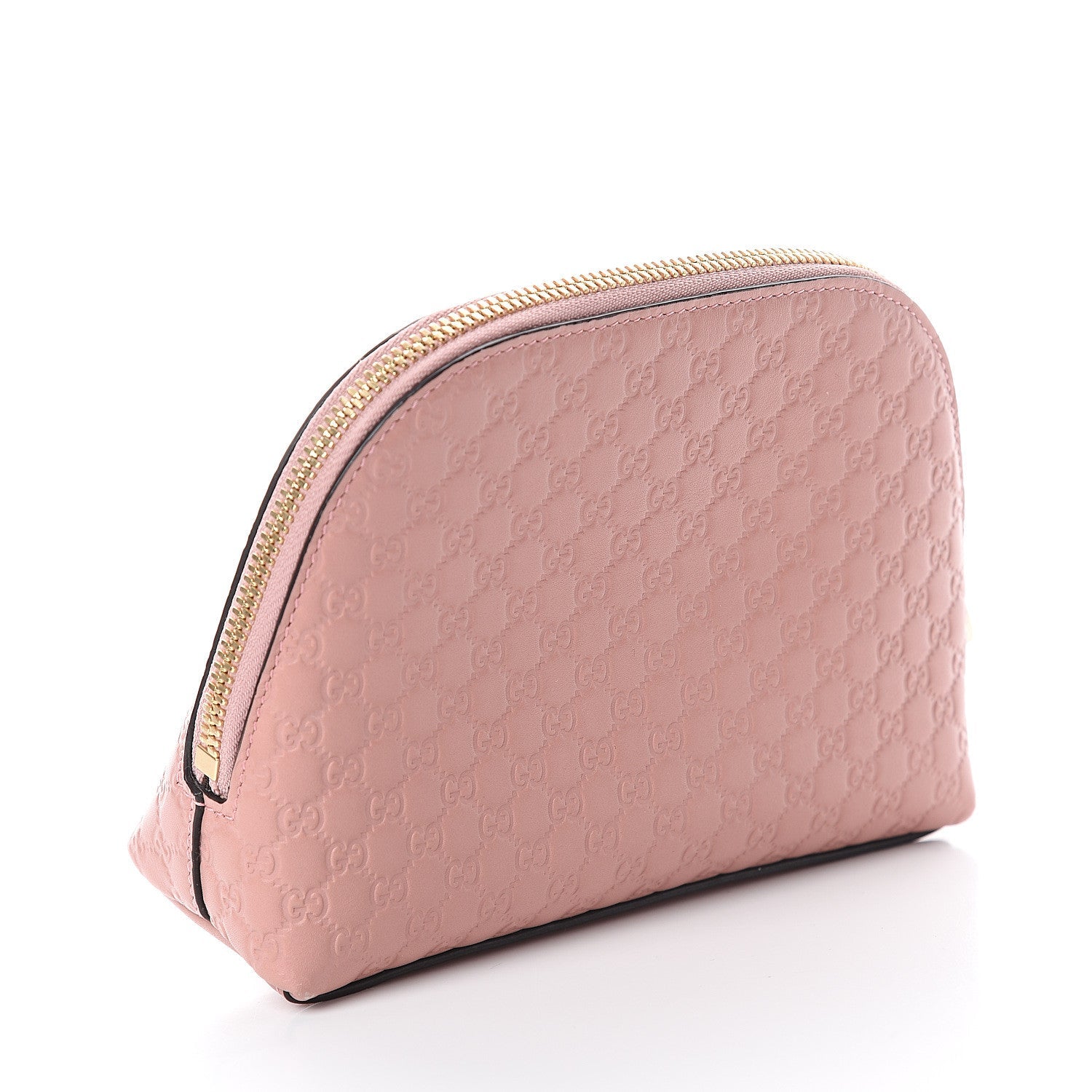 GUCCI GG MICROGUCCISSIMA LEATHER COSMETIC POUCH