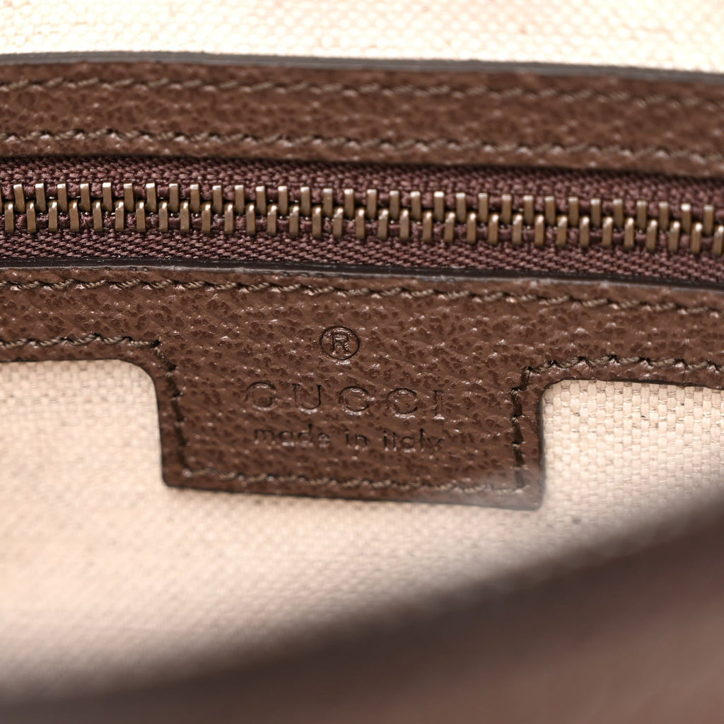 GUCCI GG SUPREME MONOGRAM OPHIDIA CROSSBODY/ WRISTLET BAG
