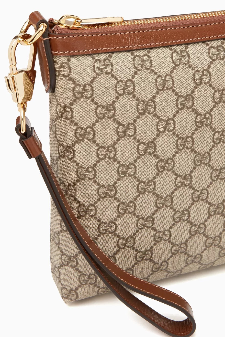 GUCCI INTERLOCKING G WRISTLET/ MESSENGER CROSSBODY BAG