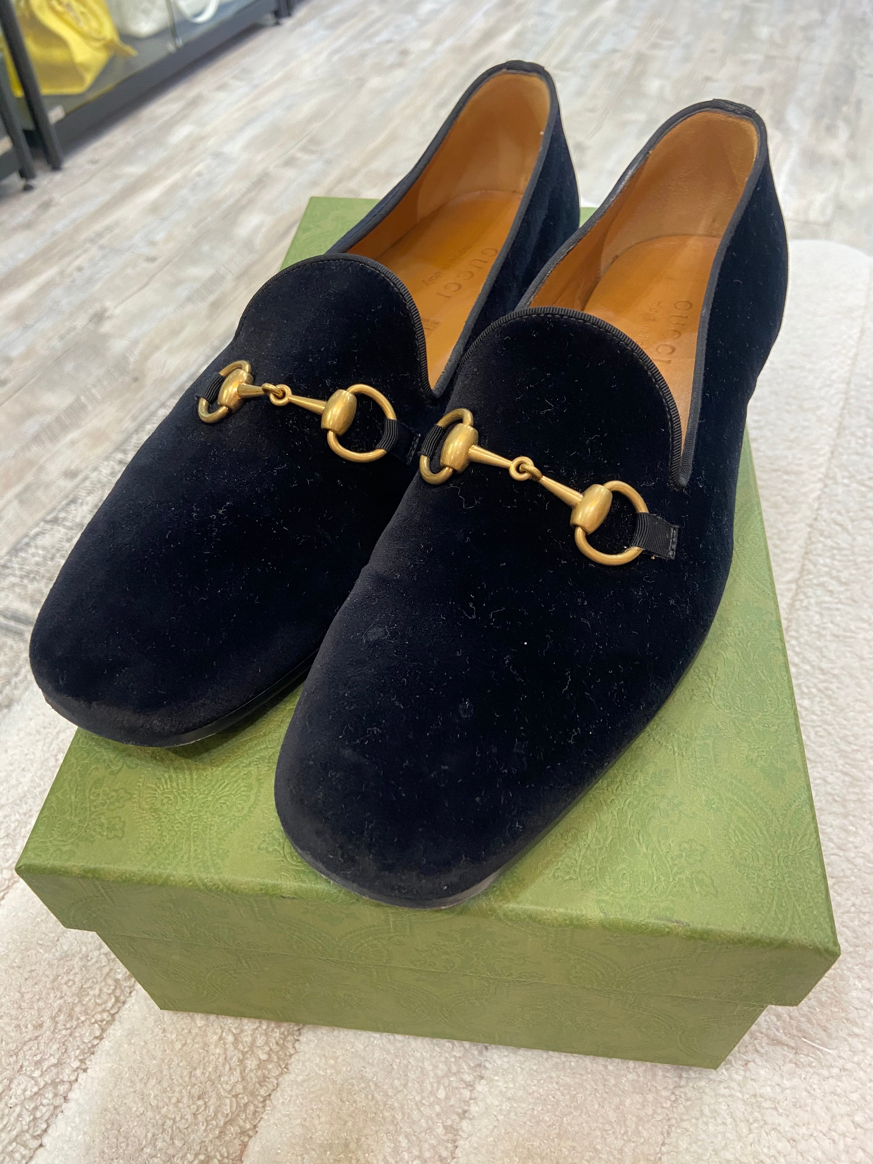 GUCCI MEN'S GALLIPOLI HORSEBIT LOAFERS