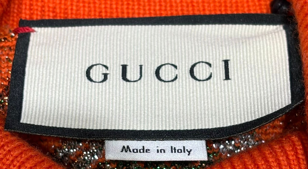 GUCCI MEN'S WOOL BLEND ROLLNECK SWEATER