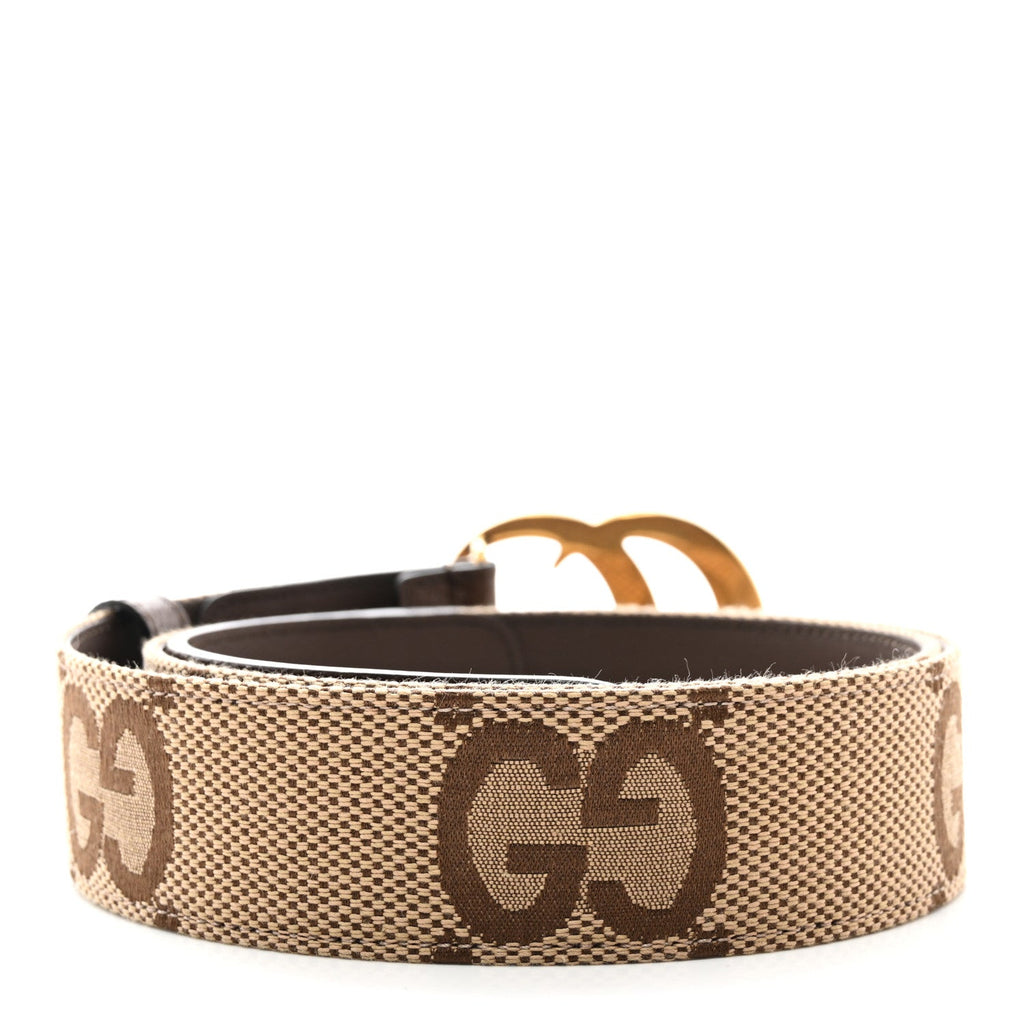 GUCCI GG MARMONT JUMBO GG MONOGRAM 40MM CALFSKIN BELT