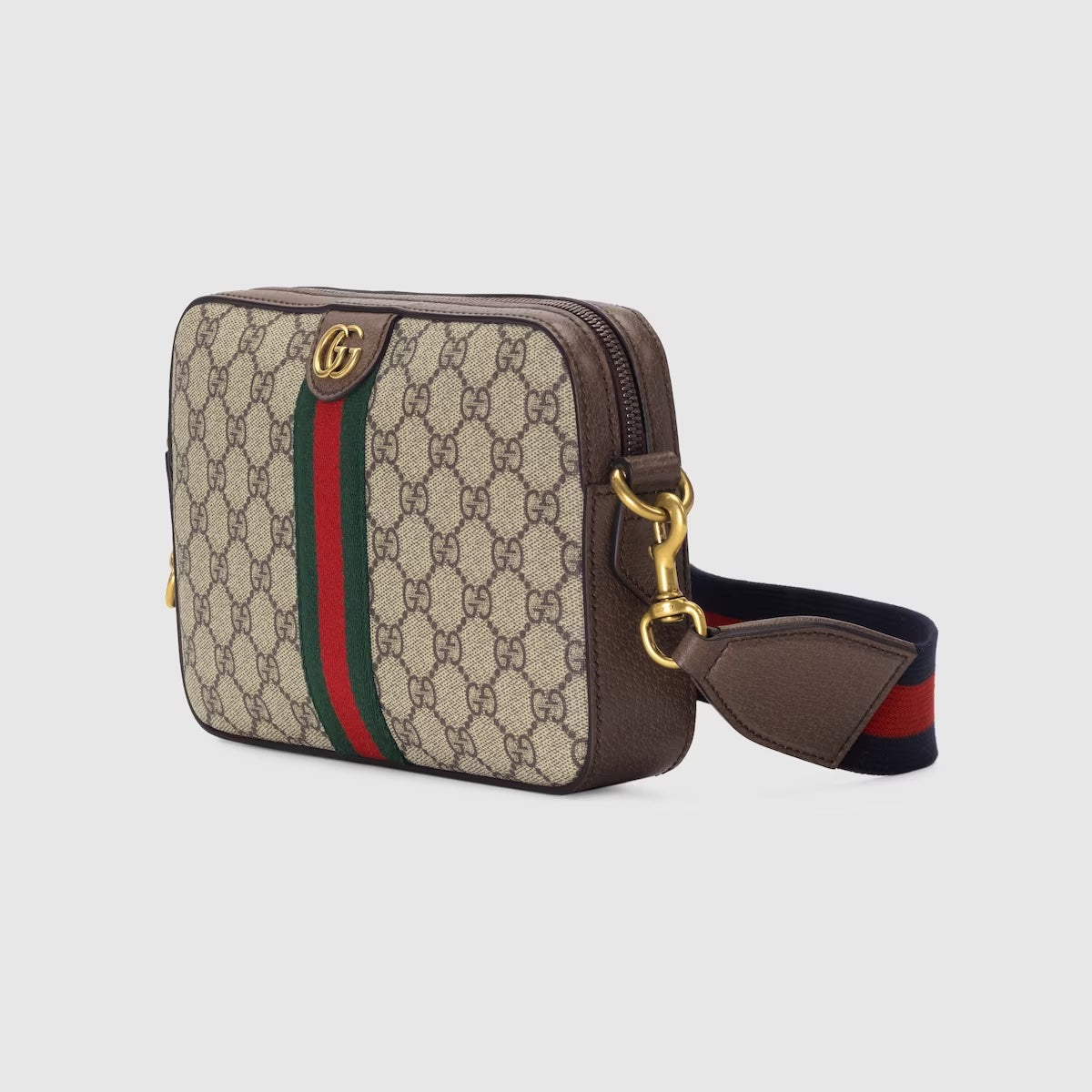 GUCCI GG OPHIDIA CROSSBODY CLUTCH BAG