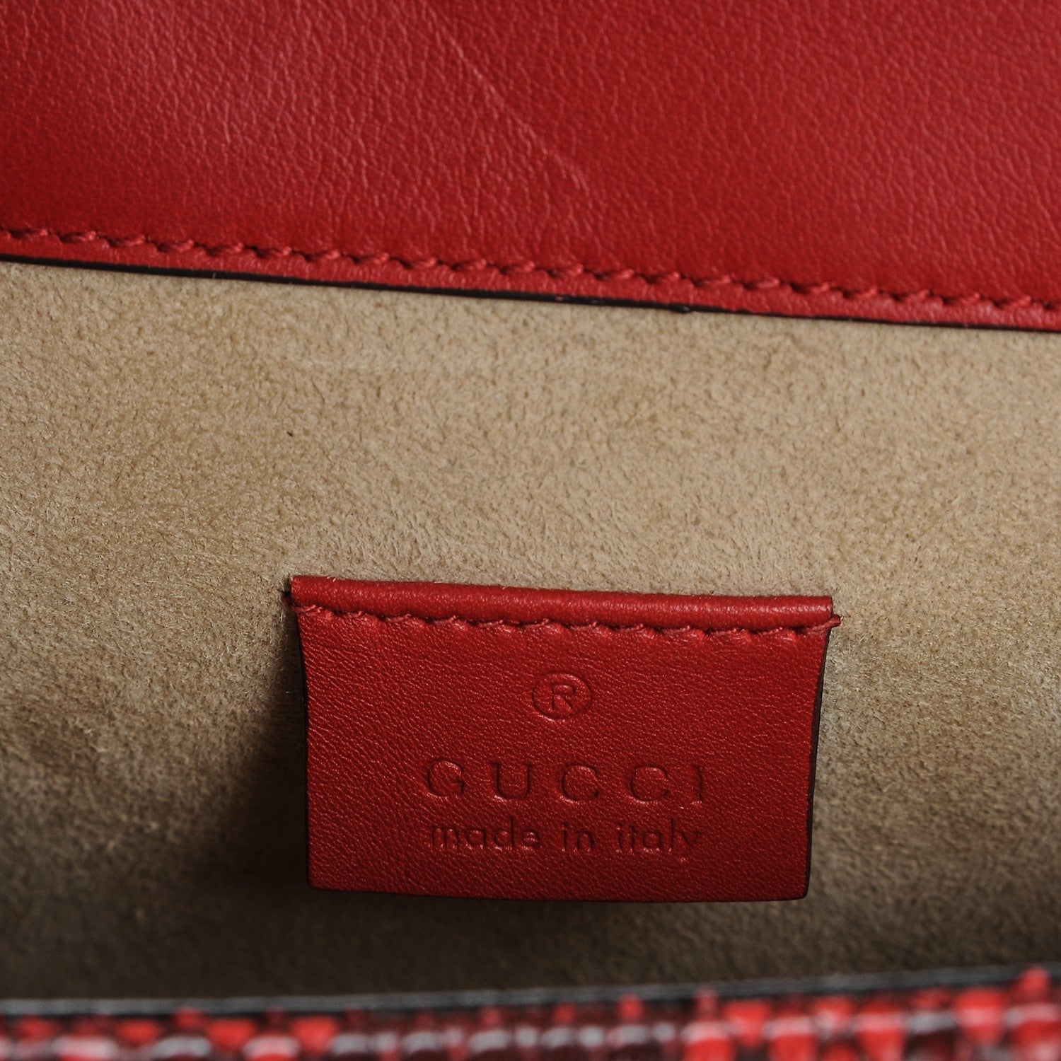 GUCCI PYTHON LEATHER MINI DIONYSUS SHOULDER BAG