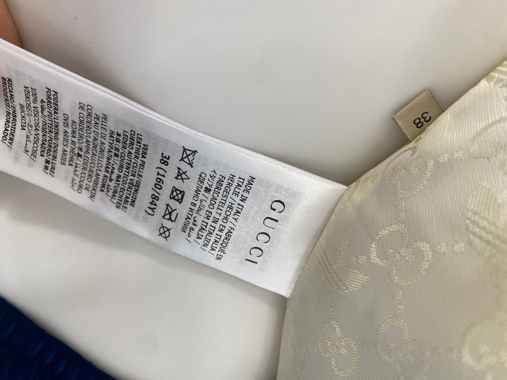 GUCCI X ADIDAS MEN'S LEATHER BIKER JACKET