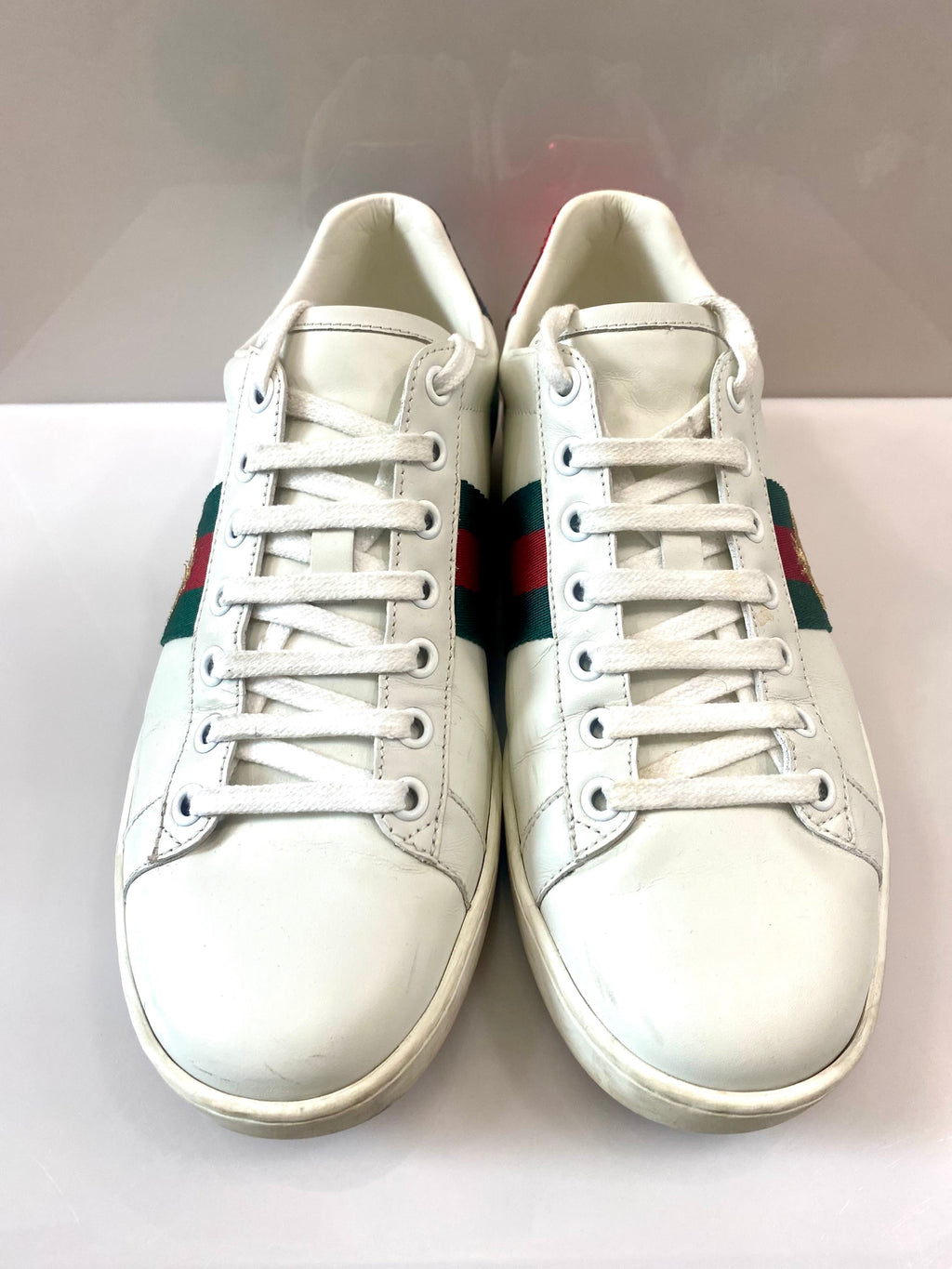 GUCCI NEW ACE BEE LOW-TOP SNEAKERS